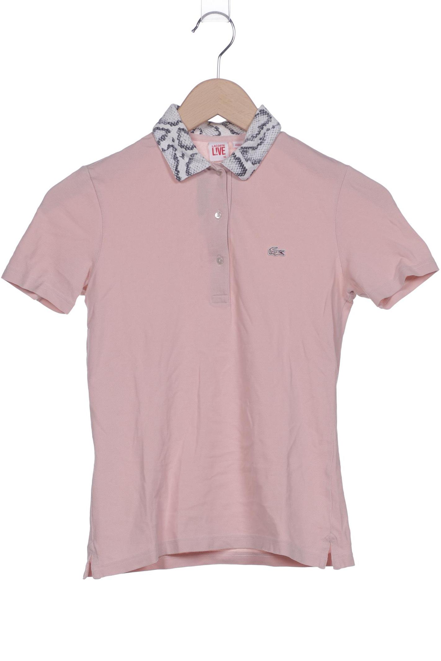 

Lacoste L!Ve Damen Poloshirt, pink, Gr. 34