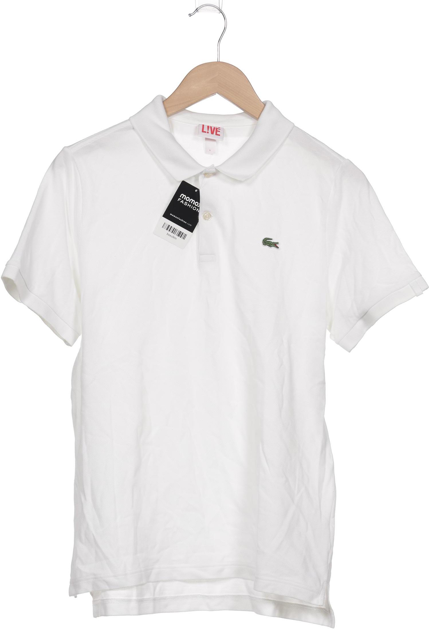 

Lacoste L!Ve Herren Poloshirt, weiß, Gr. 52