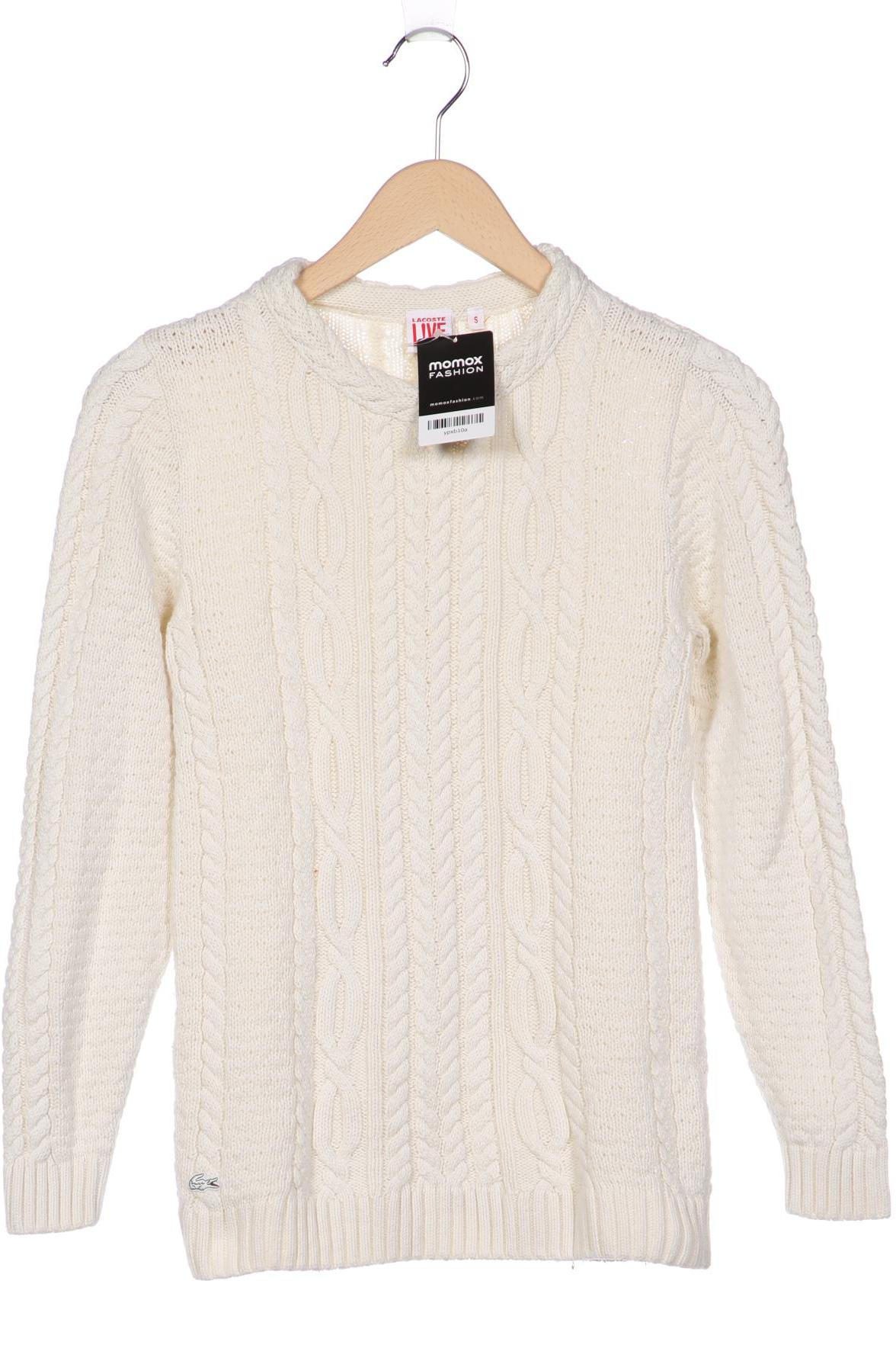 

Lacoste L!Ve Damen Pullover, cremeweiß, Gr. 36