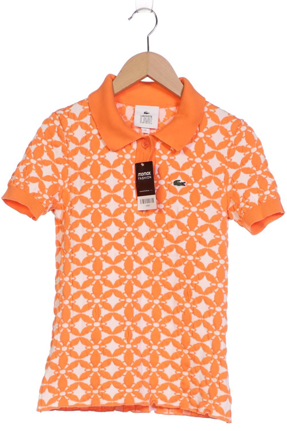 

Lacoste L!Ve Damen Poloshirt, orange, Gr. 34