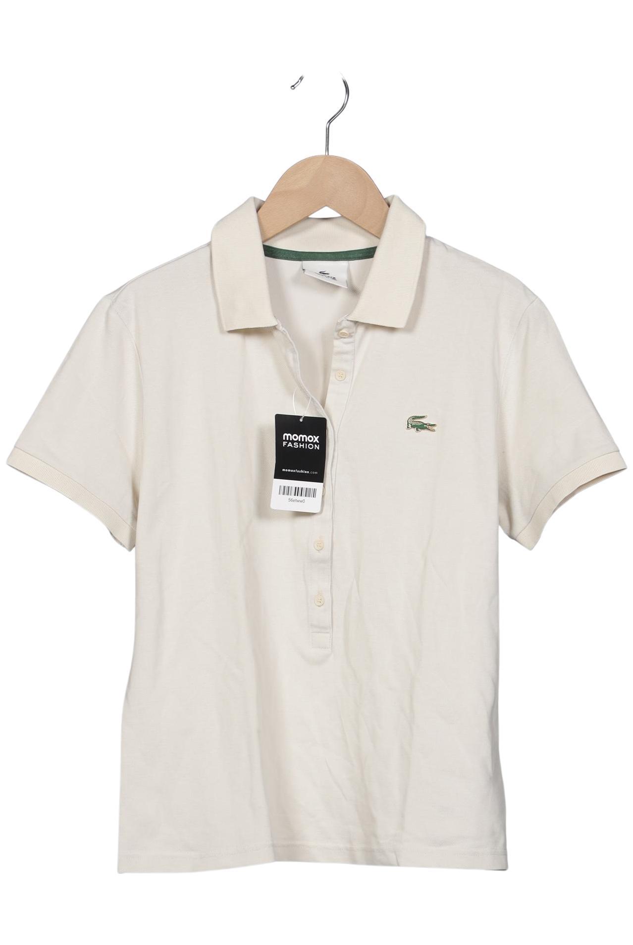 

Lacoste L!Ve Damen Poloshirt, cremeweiß, Gr. 38
