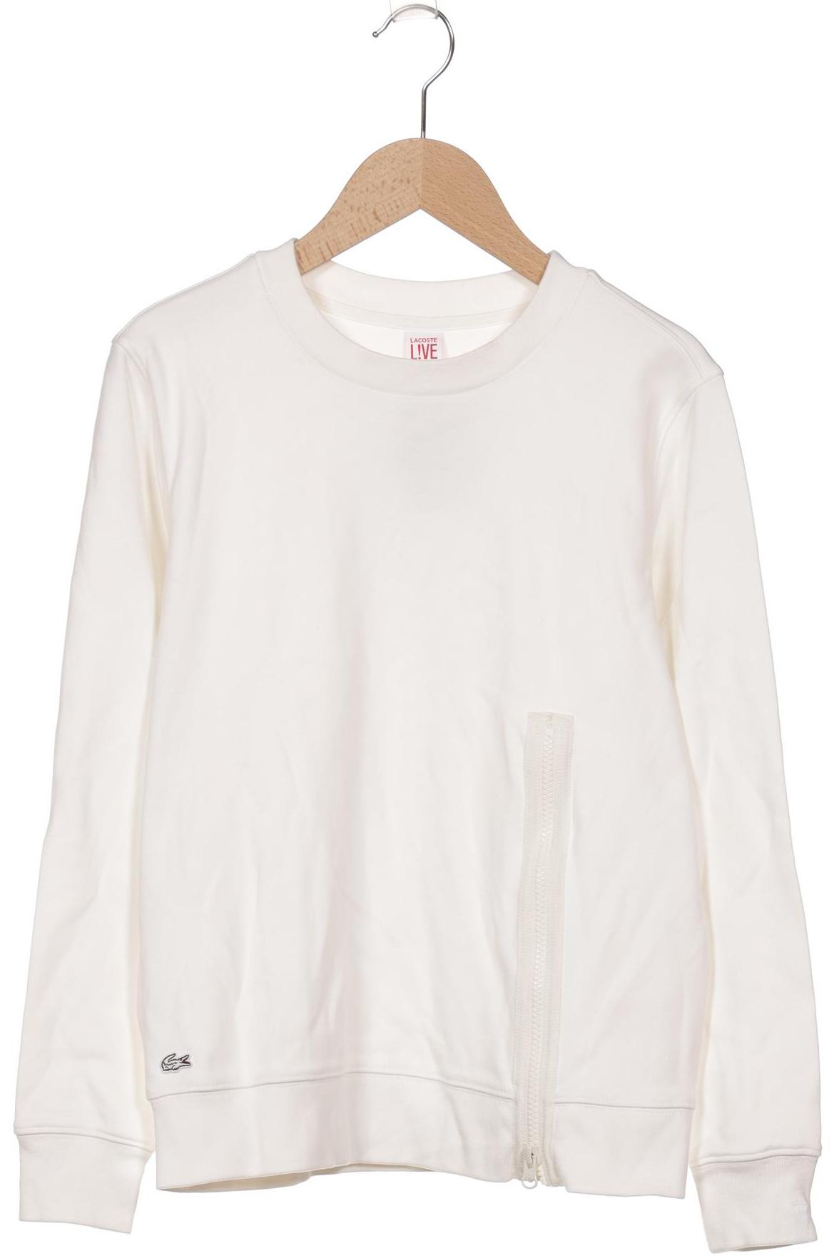 

Lacoste L!Ve Damen Sweatshirt, weiß, Gr. 36
