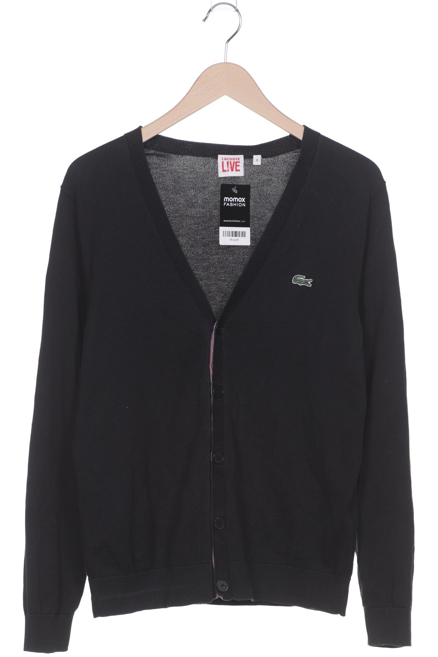 

Lacoste L!Ve Herren Strickjacke, schwarz, Gr. 48