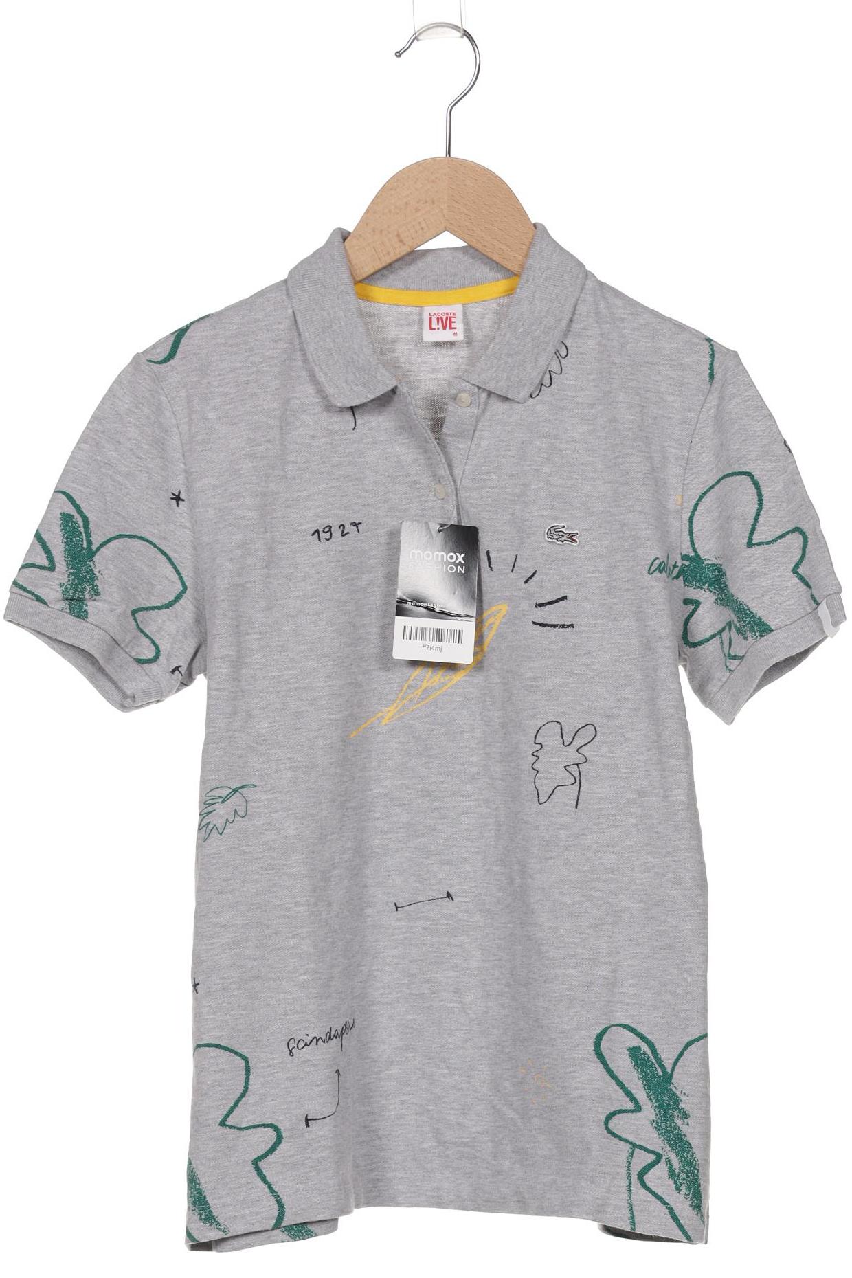 

Lacoste L!Ve Damen Poloshirt, grau, Gr. 38