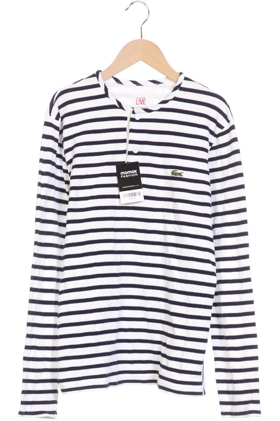 

Lacoste L!Ve Herren Langarmshirt, weiß, Gr. 46