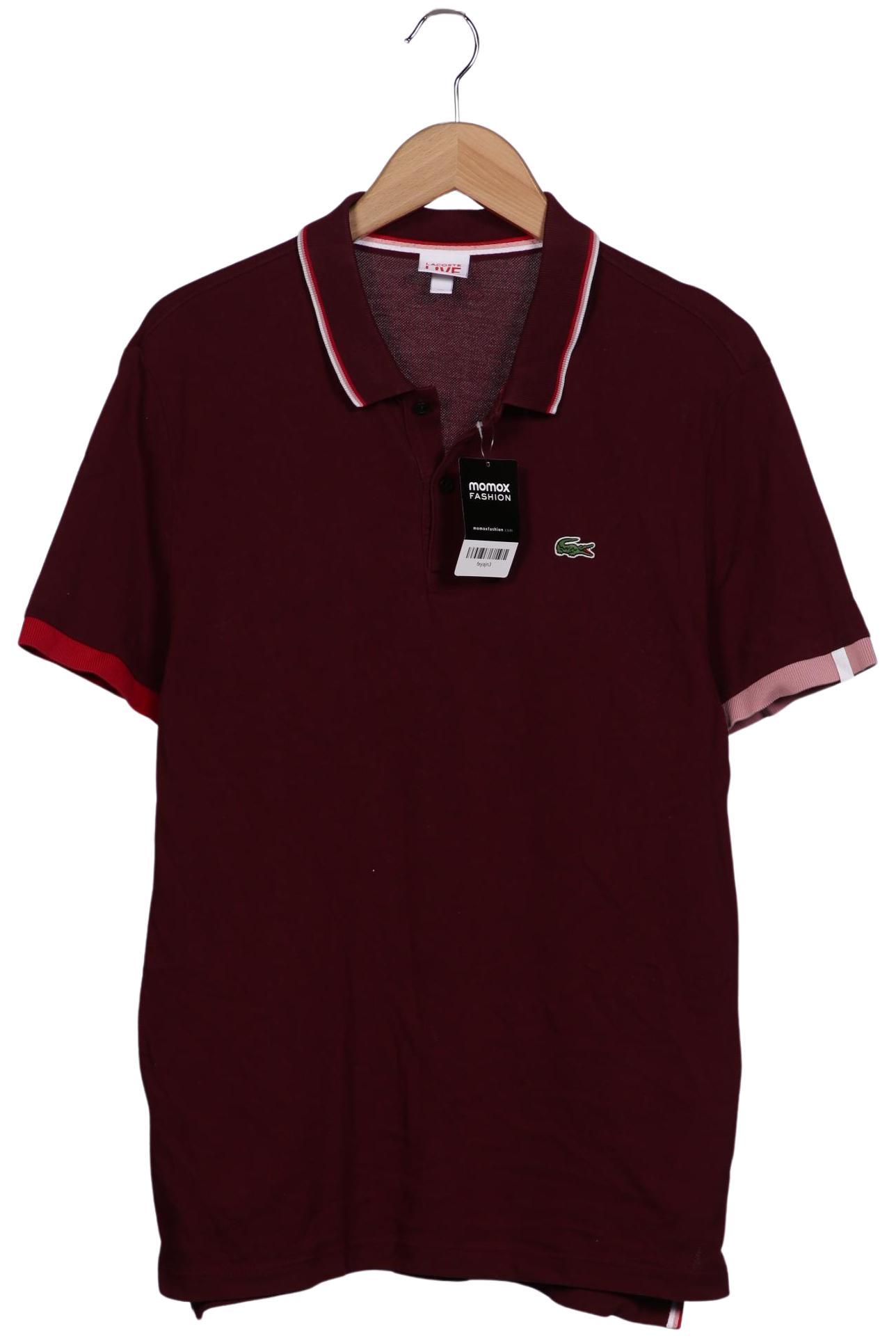 

Lacoste L!Ve Herren Poloshirt, bordeaux, Gr. 56