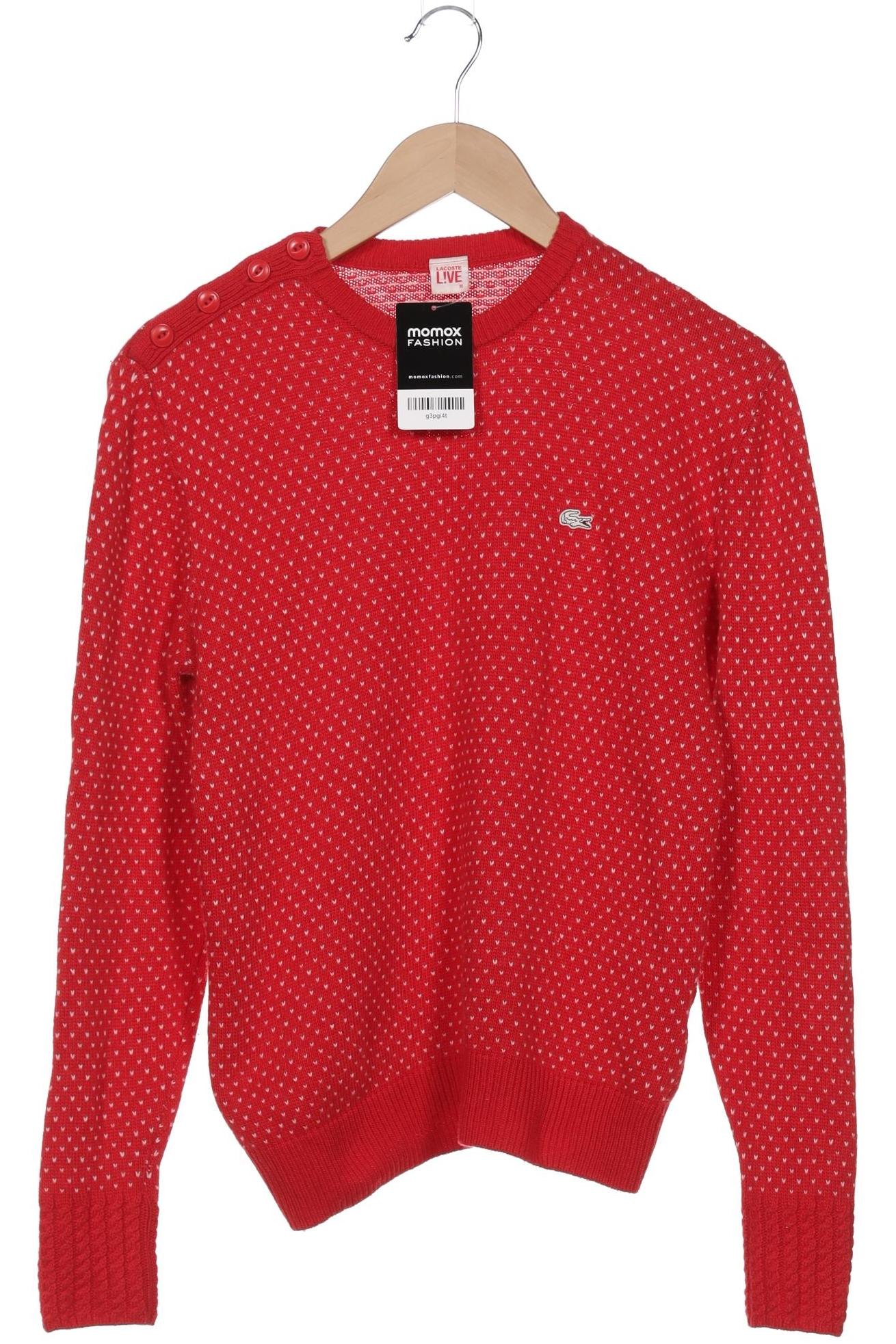 

Lacoste L!Ve Damen Pullover, rot, Gr. 38