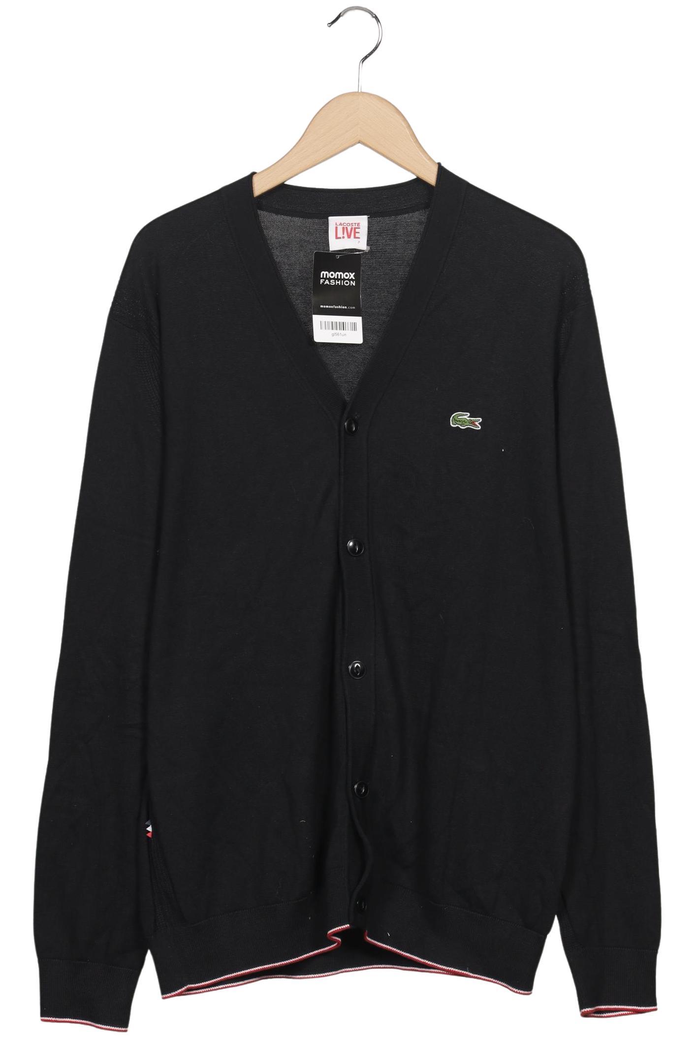 Thumbnail - Lacoste L!Ve Herren Strickjacke, schwarz, Gr. 56