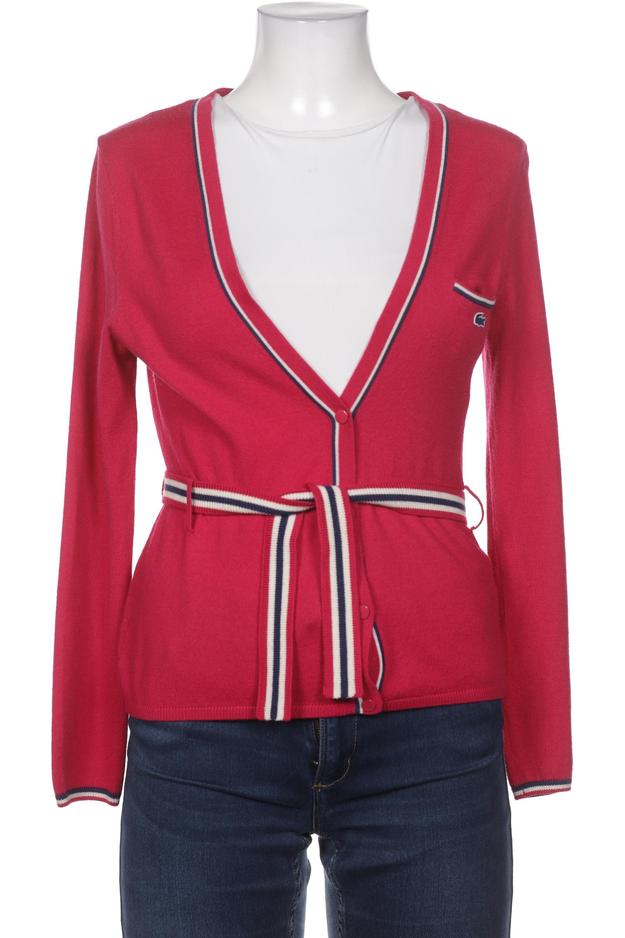 

Lacoste L!Ve Damen Strickjacke, pink, Gr. 42