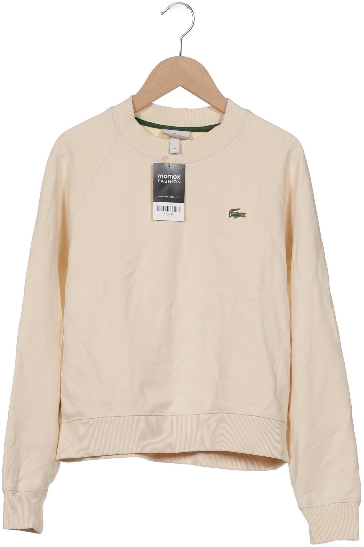 

Lacoste L!Ve Damen Sweatshirt, cremeweiß, Gr. 36