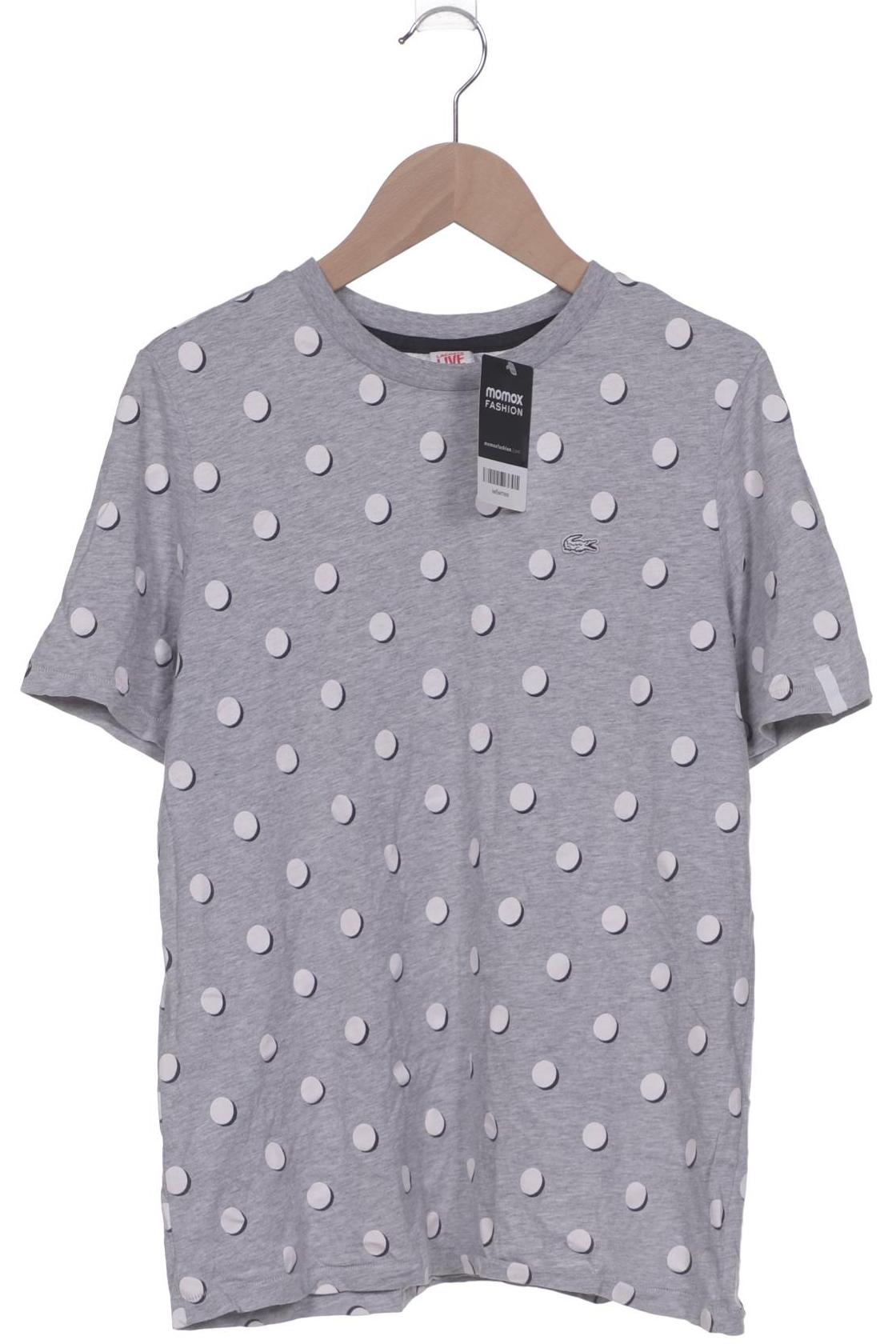 

Lacoste L!Ve Damen T-Shirt, grau, Gr. 36