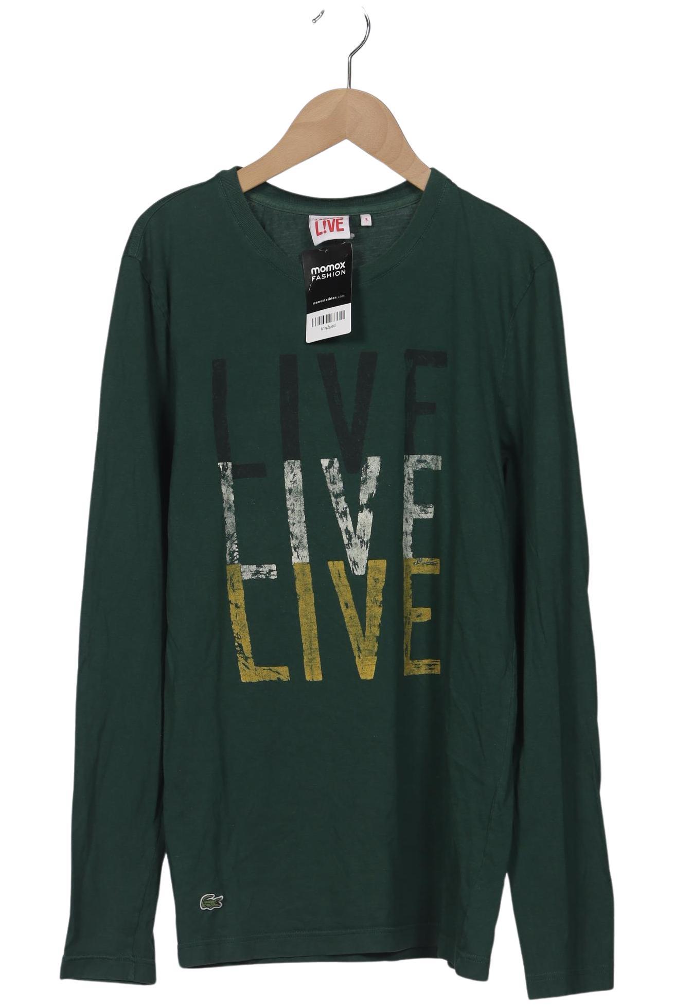 Thumbnail - Lacoste L!Ve Herren Langarmshirt, grün, Gr. 46