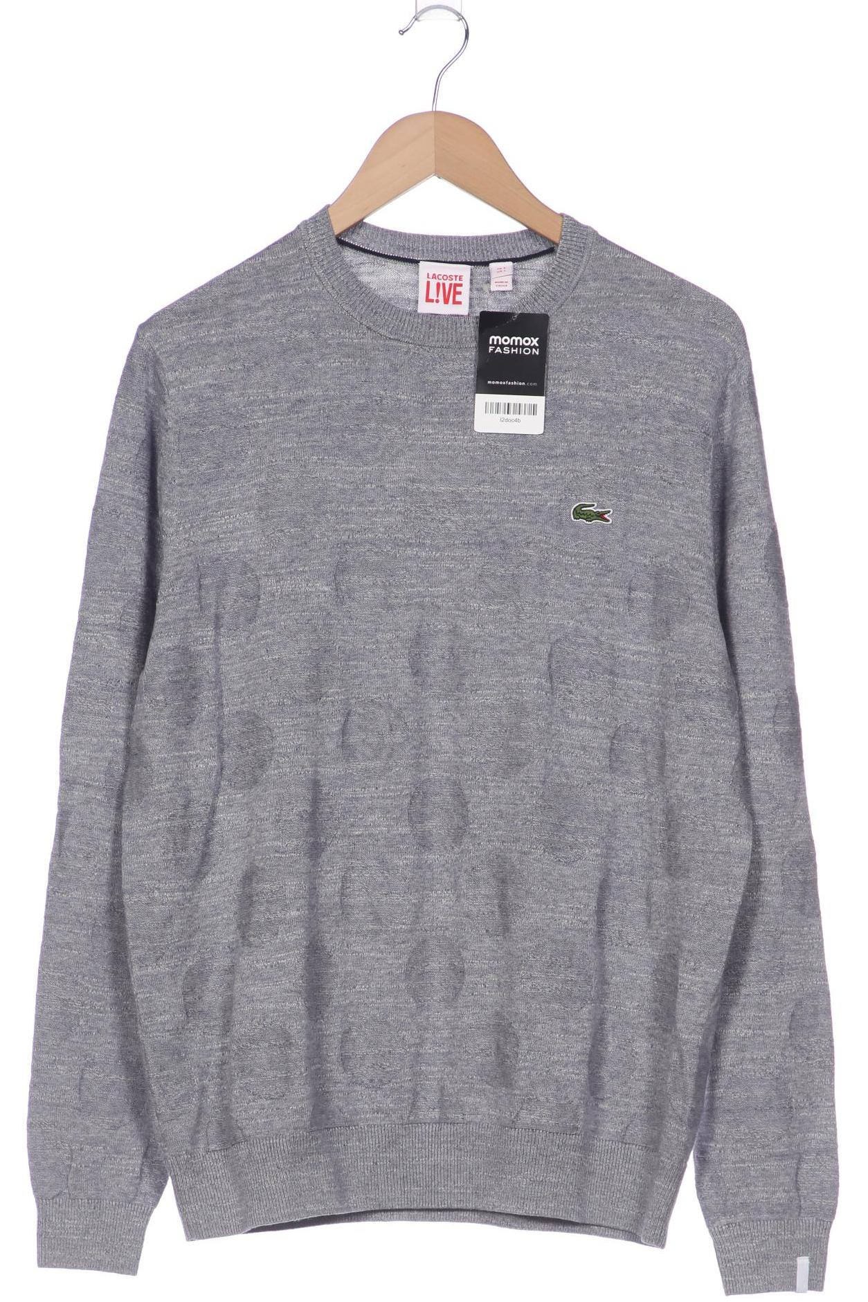 

Lacoste L!Ve Herren Pullover, grau, Gr. 52