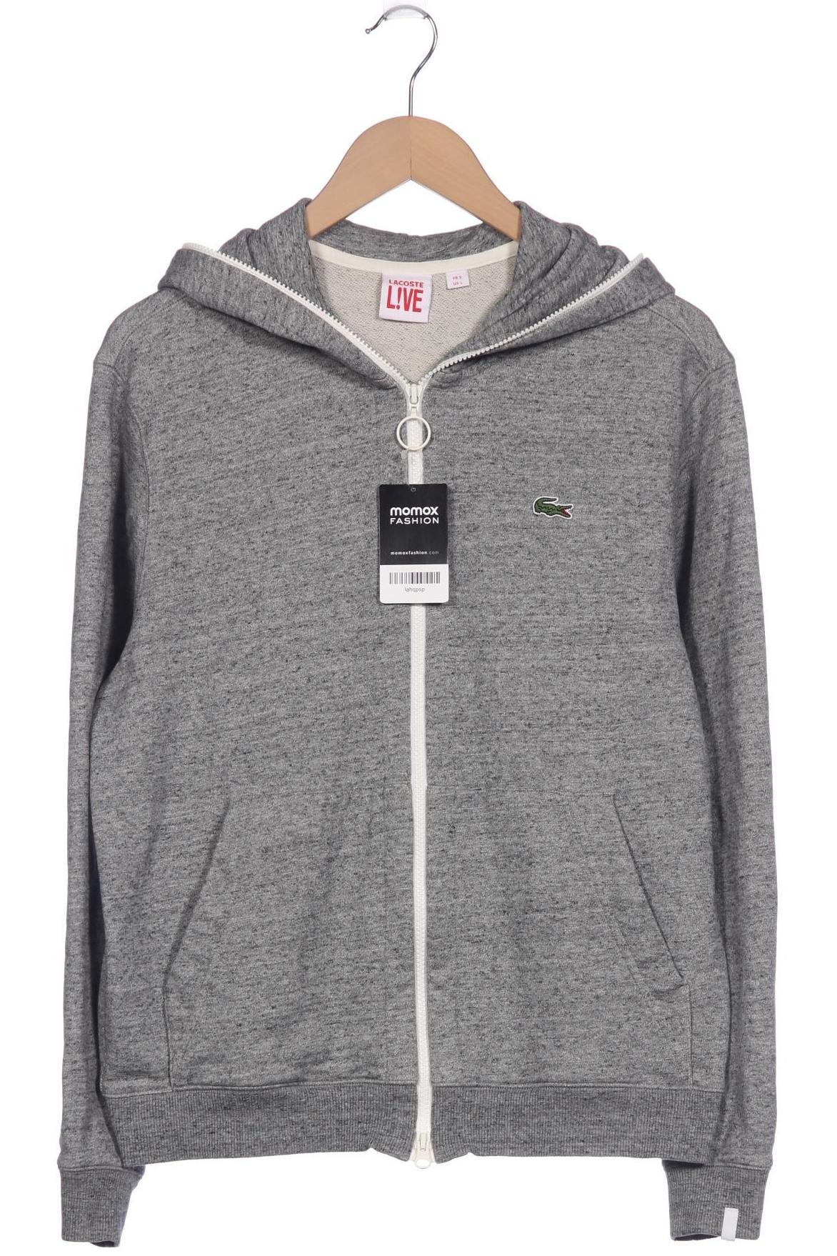 

Lacoste L!Ve Herren Kapuzenpullover, grau, Gr. 52