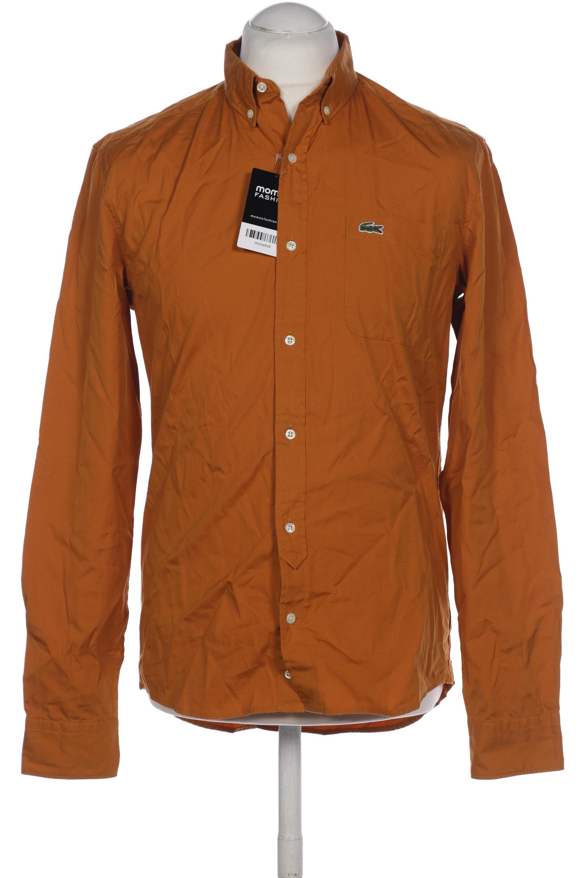 

Lacoste L!Ve Herren Hemd, orange, Gr. 48