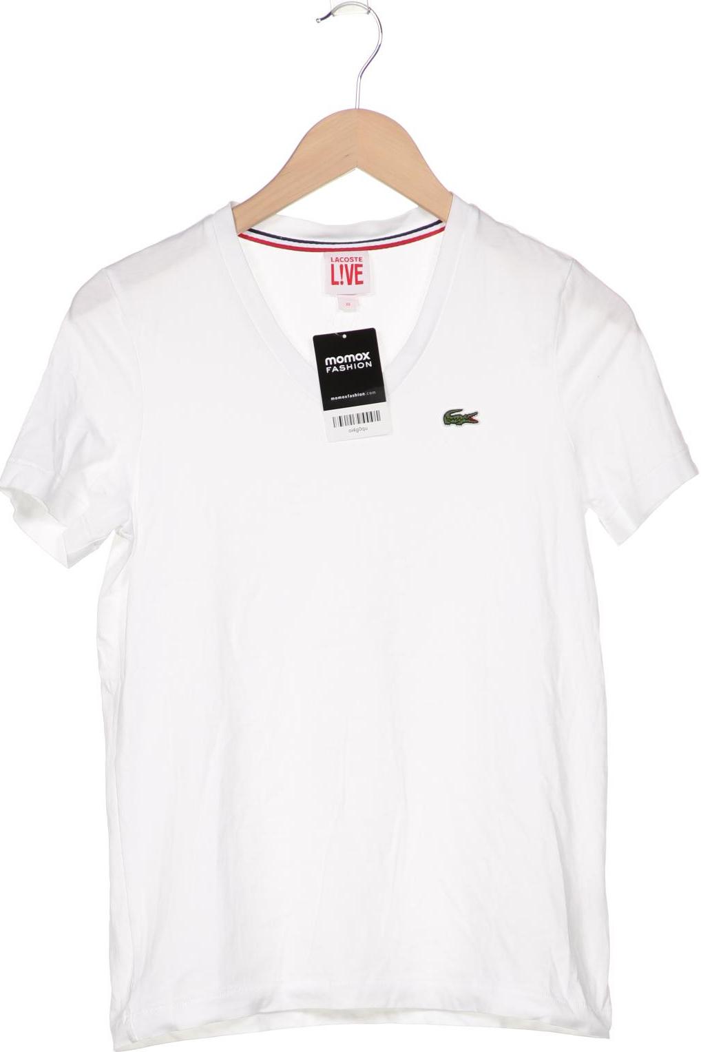 

LACOSTE L!VE Herren T-Shirt, weiß