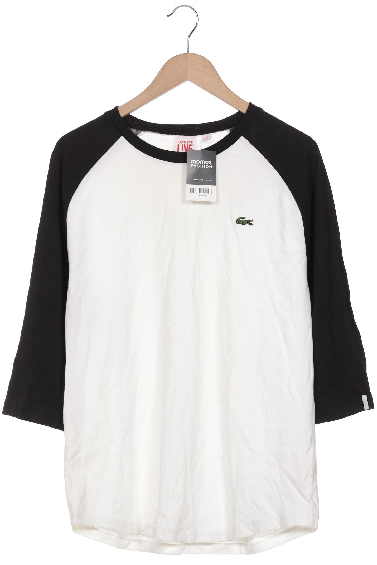 

Lacoste L!Ve Herren Langarmshirt, weiß, Gr. 52