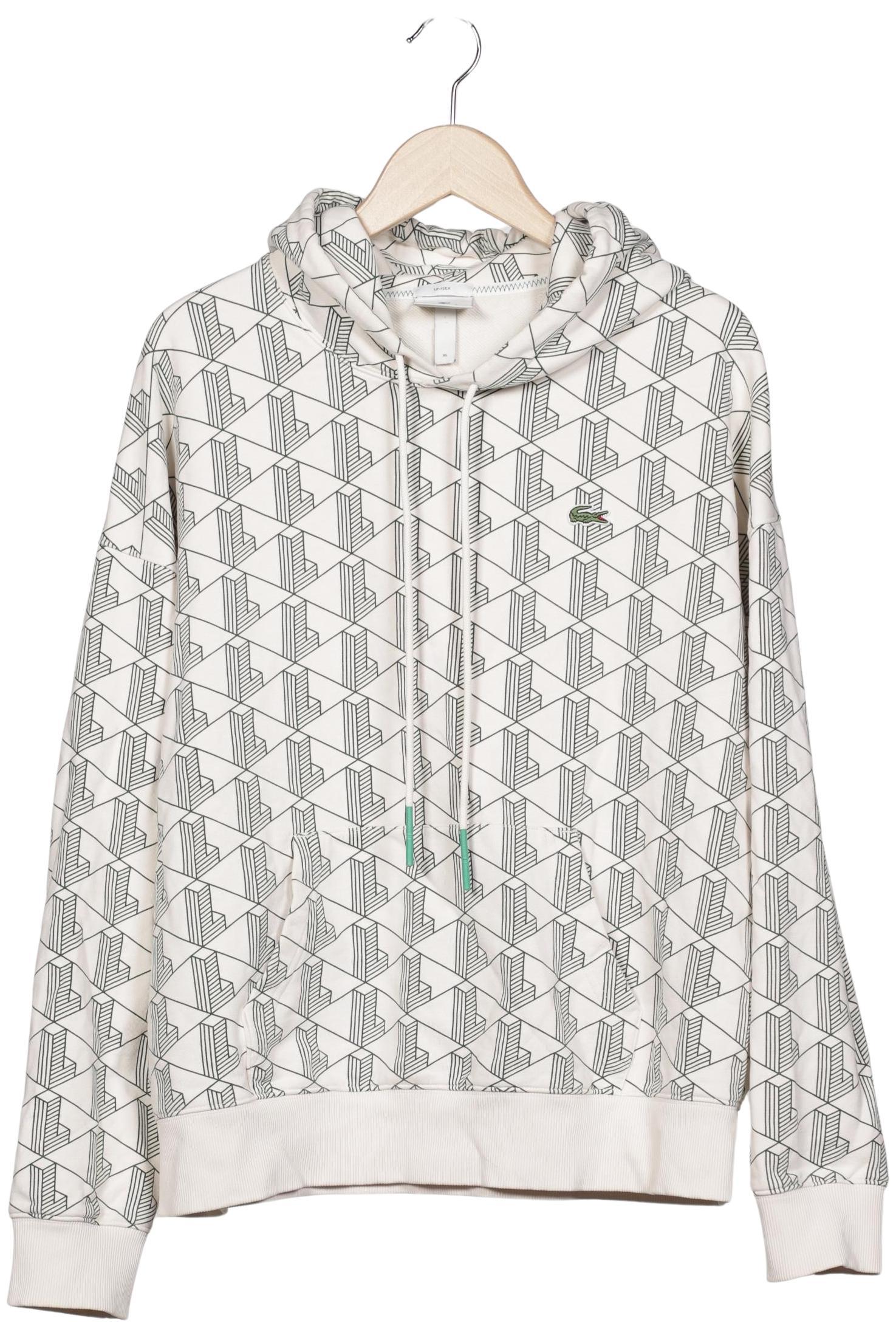 

Lacoste L!Ve Herren Kapuzenpullover, cremeweiß, Gr. 54