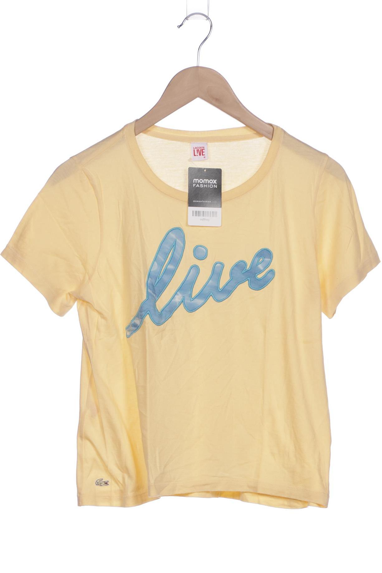 

Lacoste L!Ve Damen T-Shirt, cremeweiß, Gr. 38