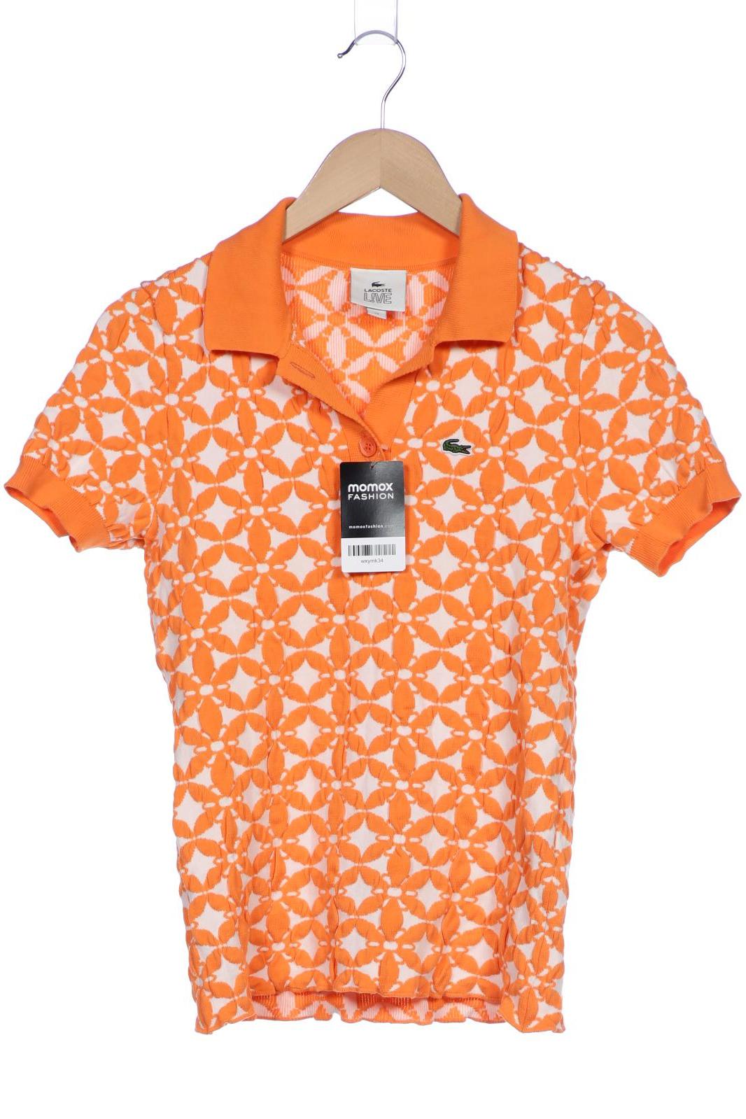 

Lacoste L!Ve Damen Poloshirt, orange, Gr. 38