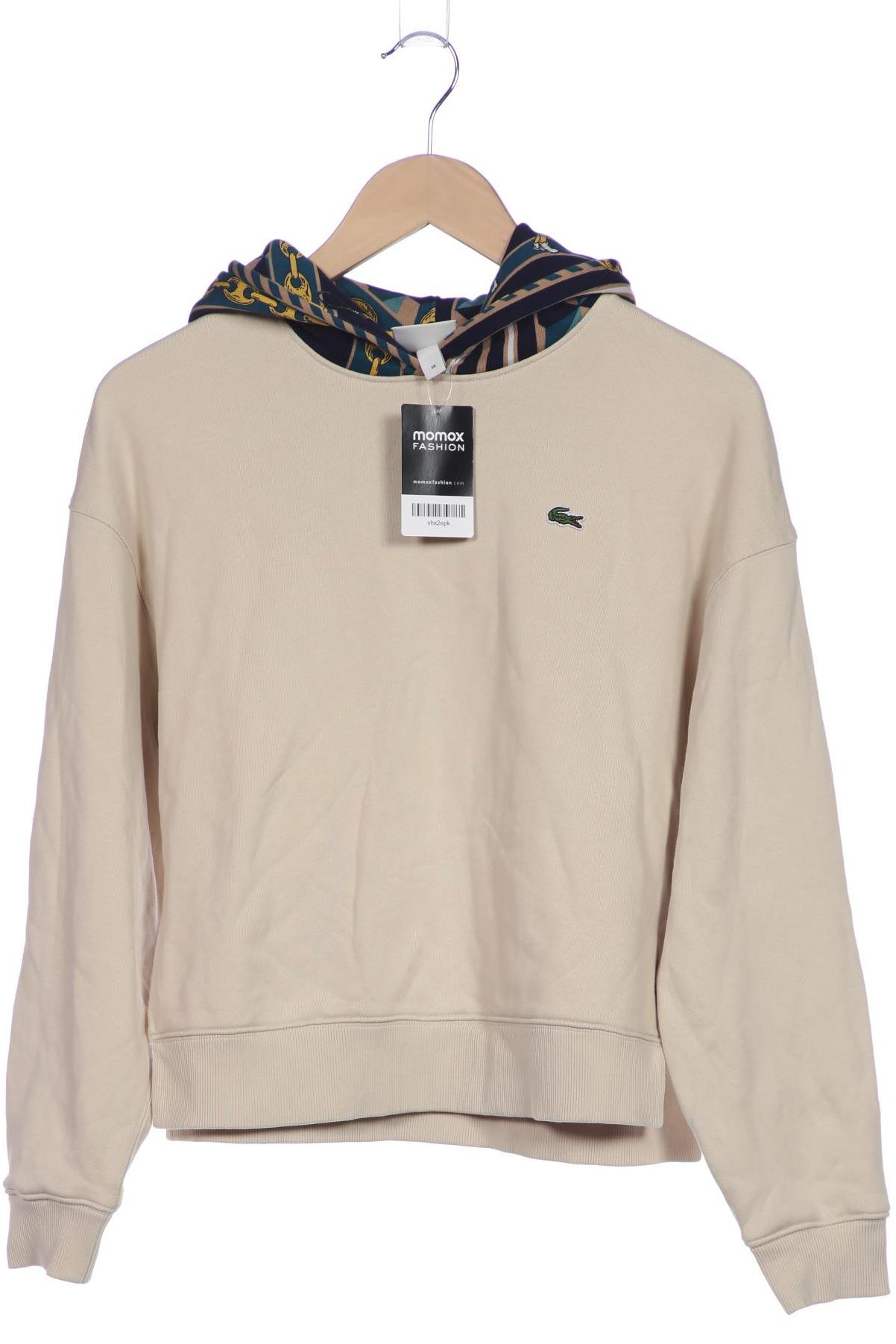 

Lacoste L!Ve Damen Kapuzenpullover, beige, Gr. 38