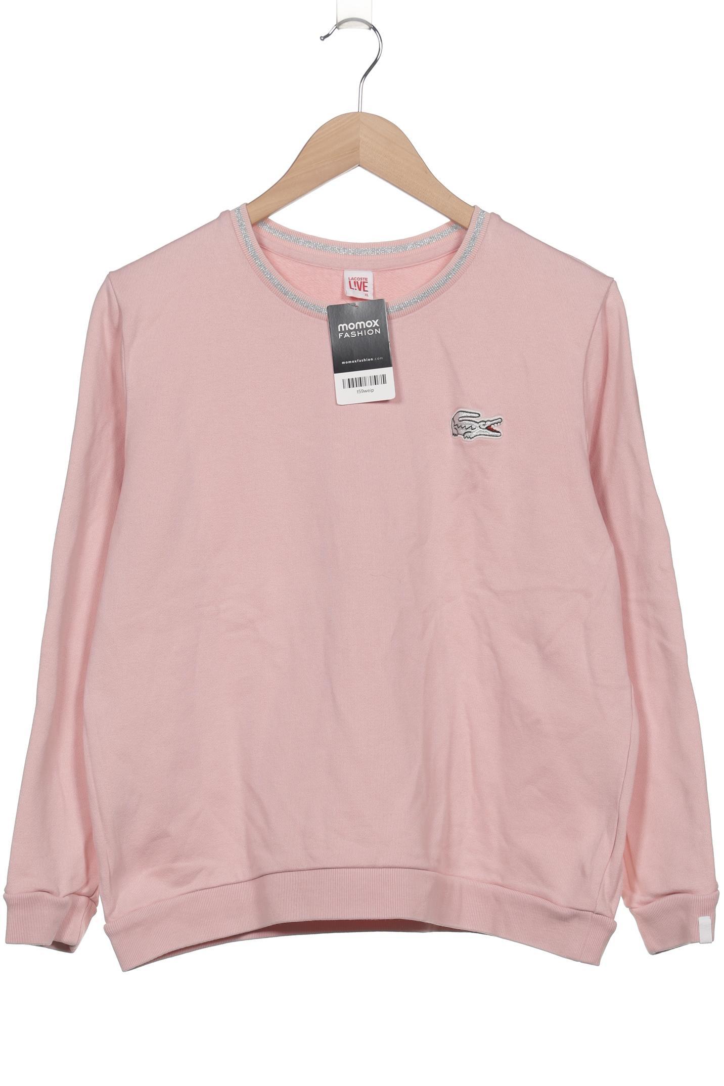 

Lacoste L!Ve Damen Sweatshirt, pink, Gr. 44