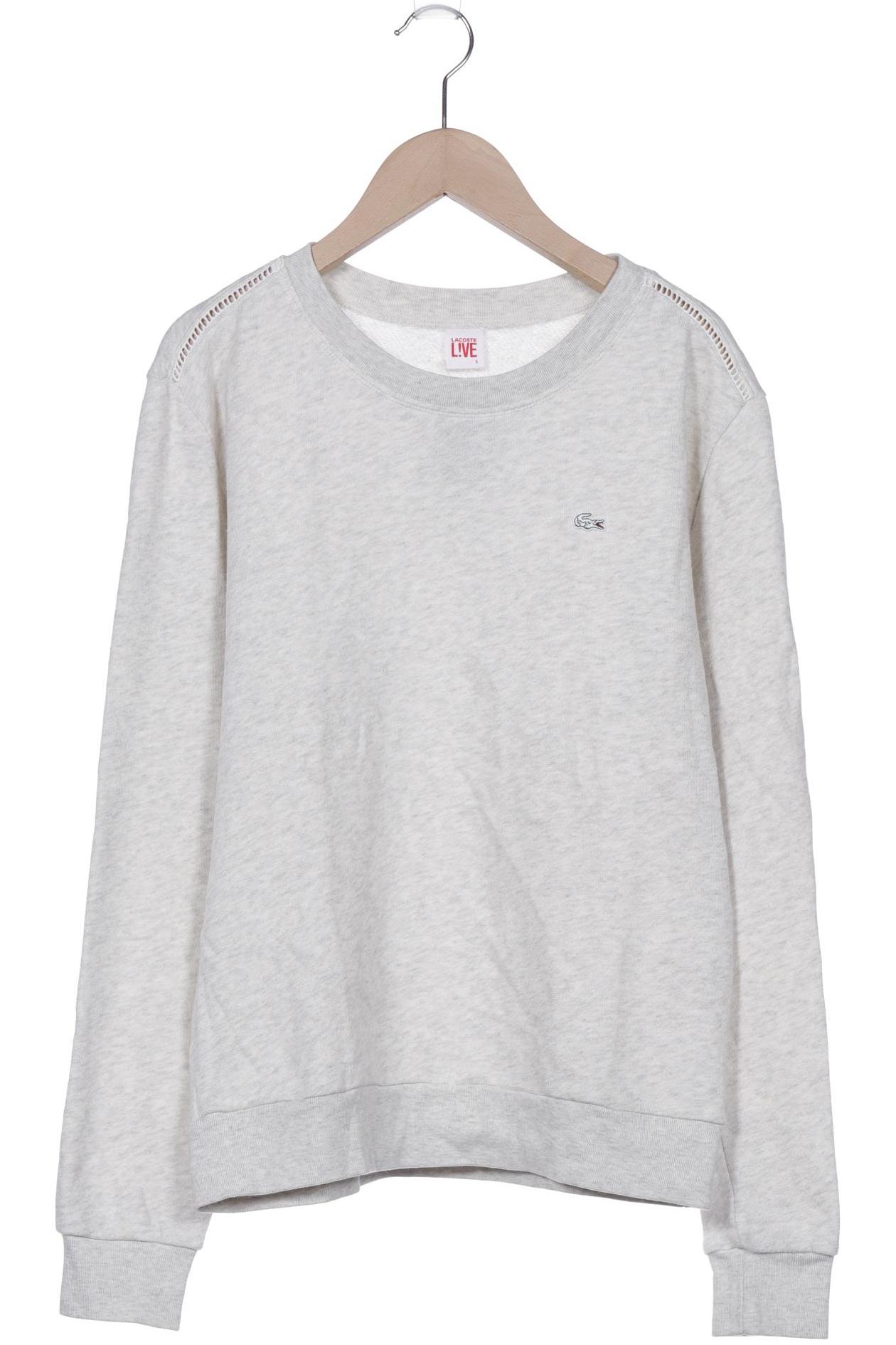 

Lacoste L!Ve Damen Sweatshirt, grau, Gr. 36