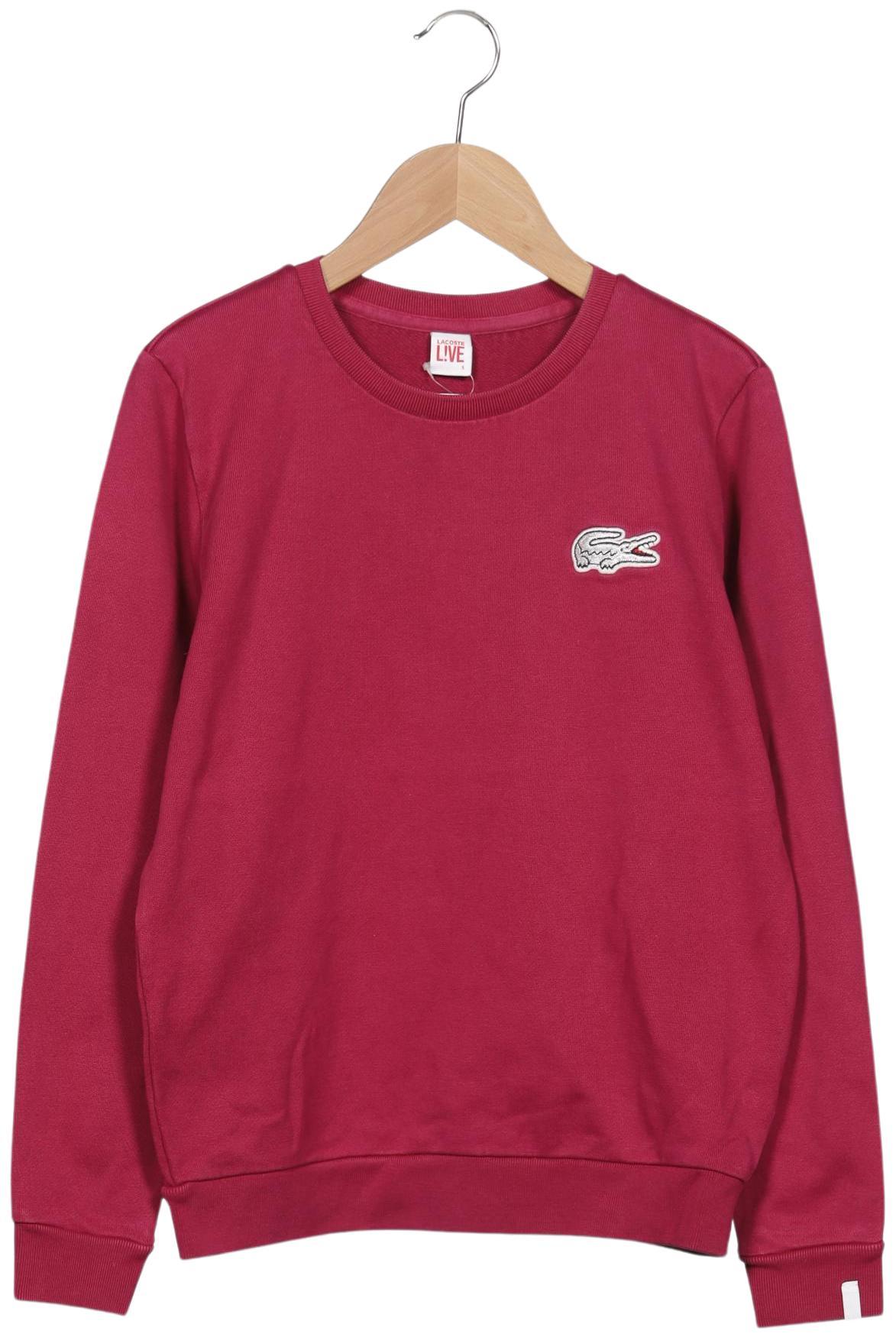 

Lacoste L!Ve Damen Sweatshirt, rot, Gr. 36