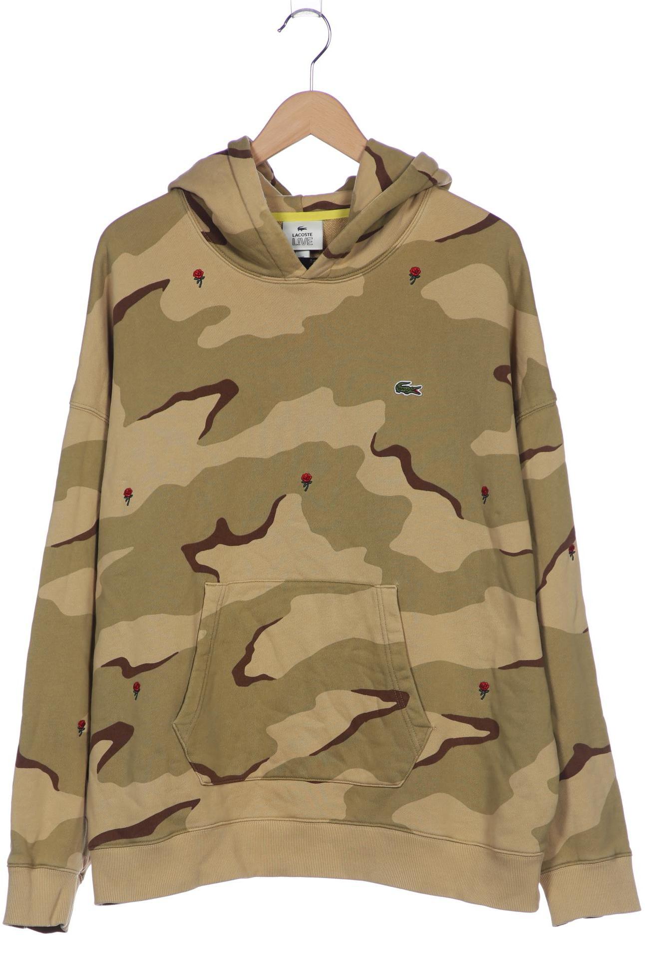 

Lacoste L!Ve Herren Kapuzenpullover, beige, Gr. 56