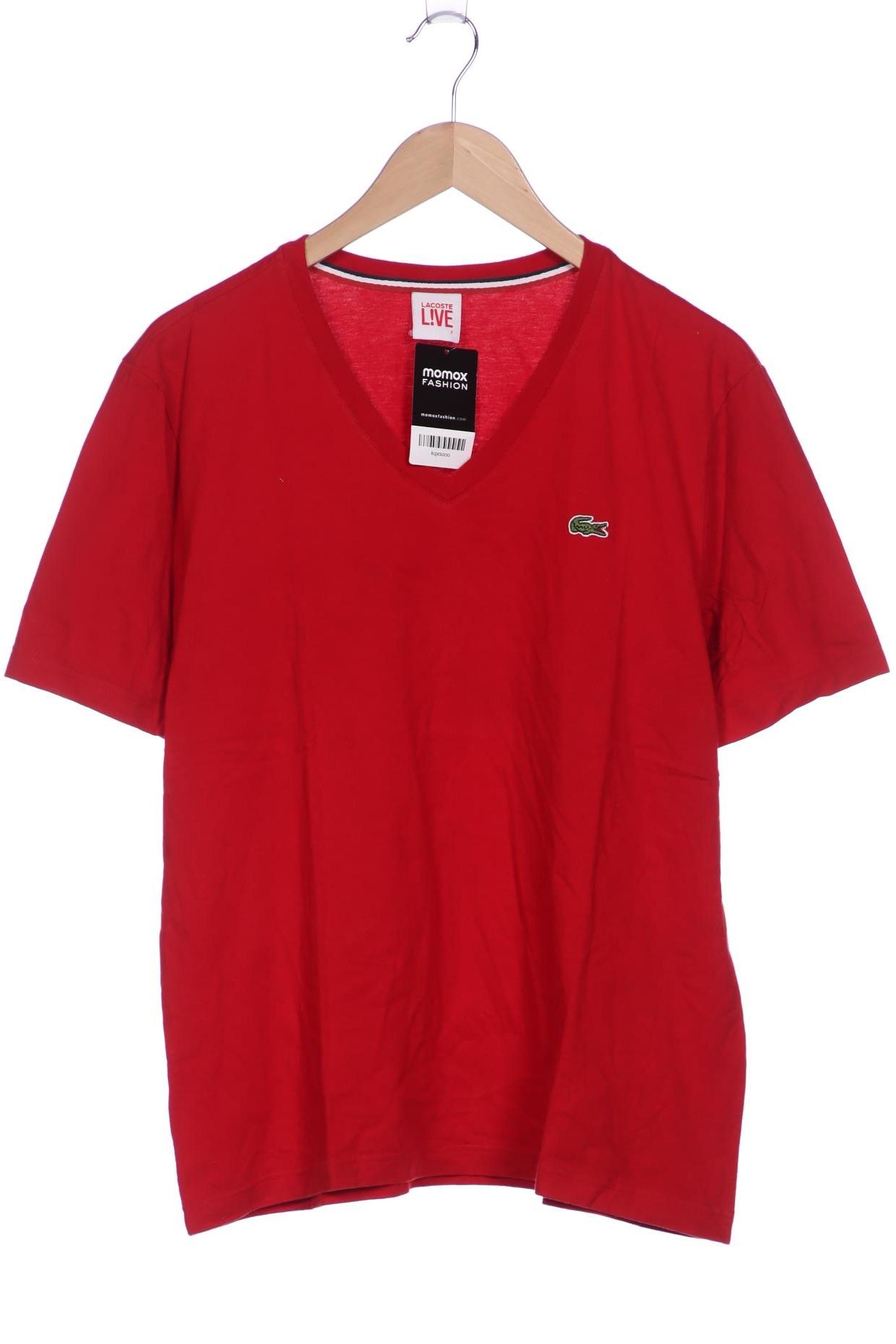 

Lacoste L!Ve Herren T-Shirt, rot, Gr. 56