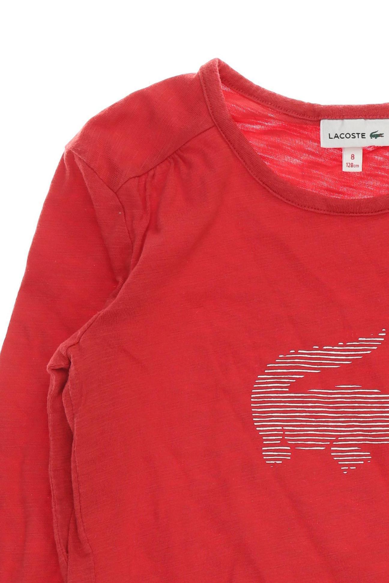 Thumbnail - Lacoste Mädchen Langarmshirt, rot, Gr. 128