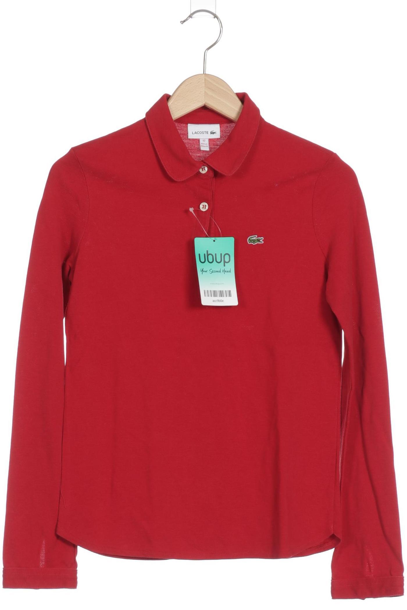 

Lacoste Mädchen Langarmshirt, rot, Gr. 152