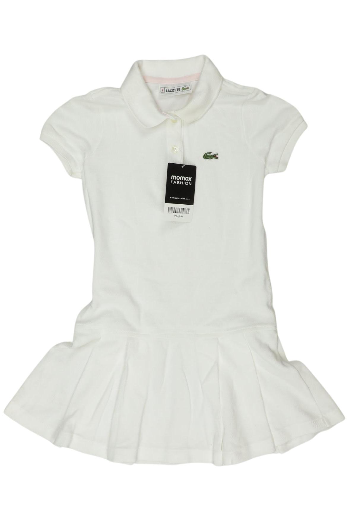 

Lacoste Mädchen Kleid, weiß, Gr. 116
