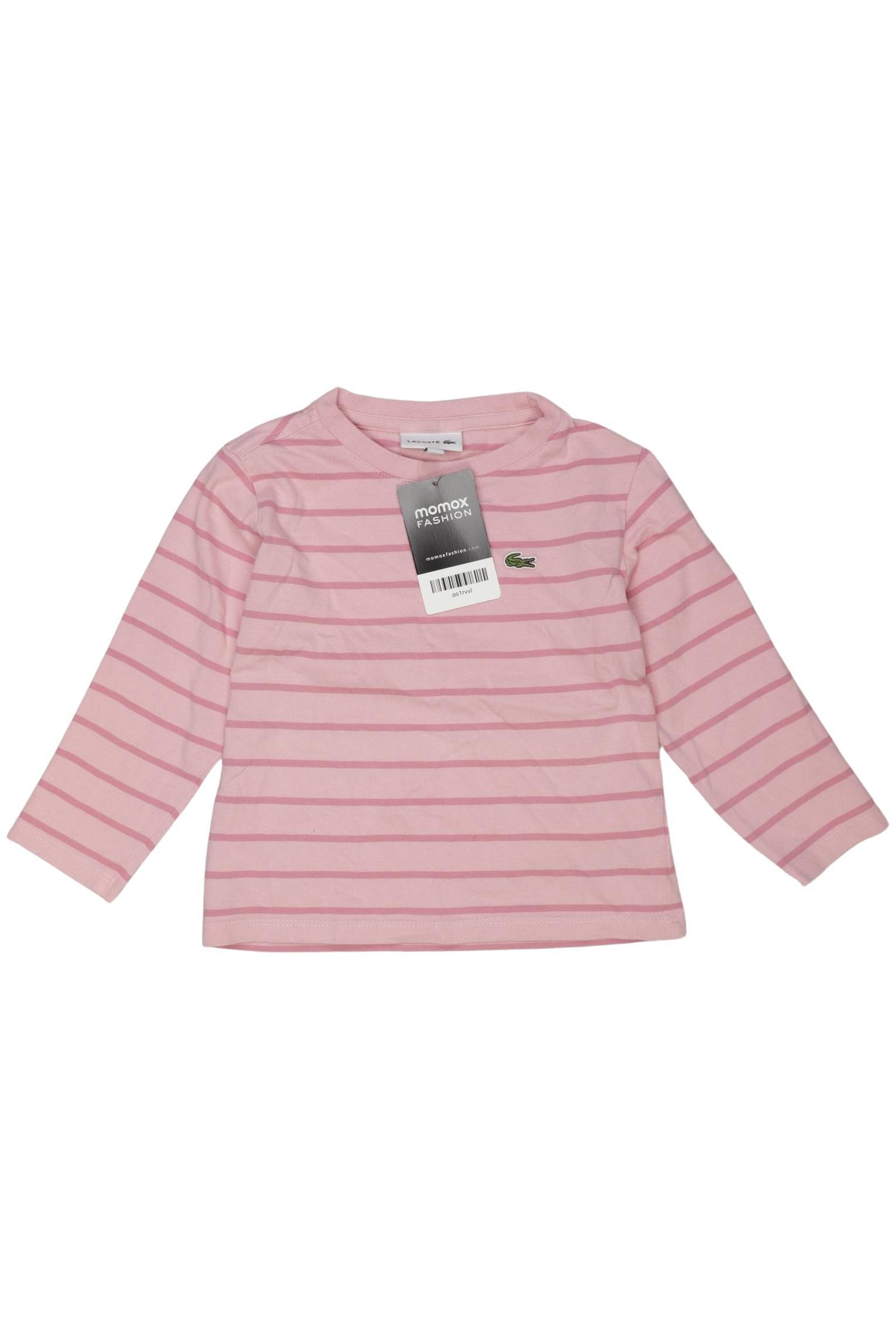 

Lacoste Mädchen Langarmshirt, pink, Gr. 104