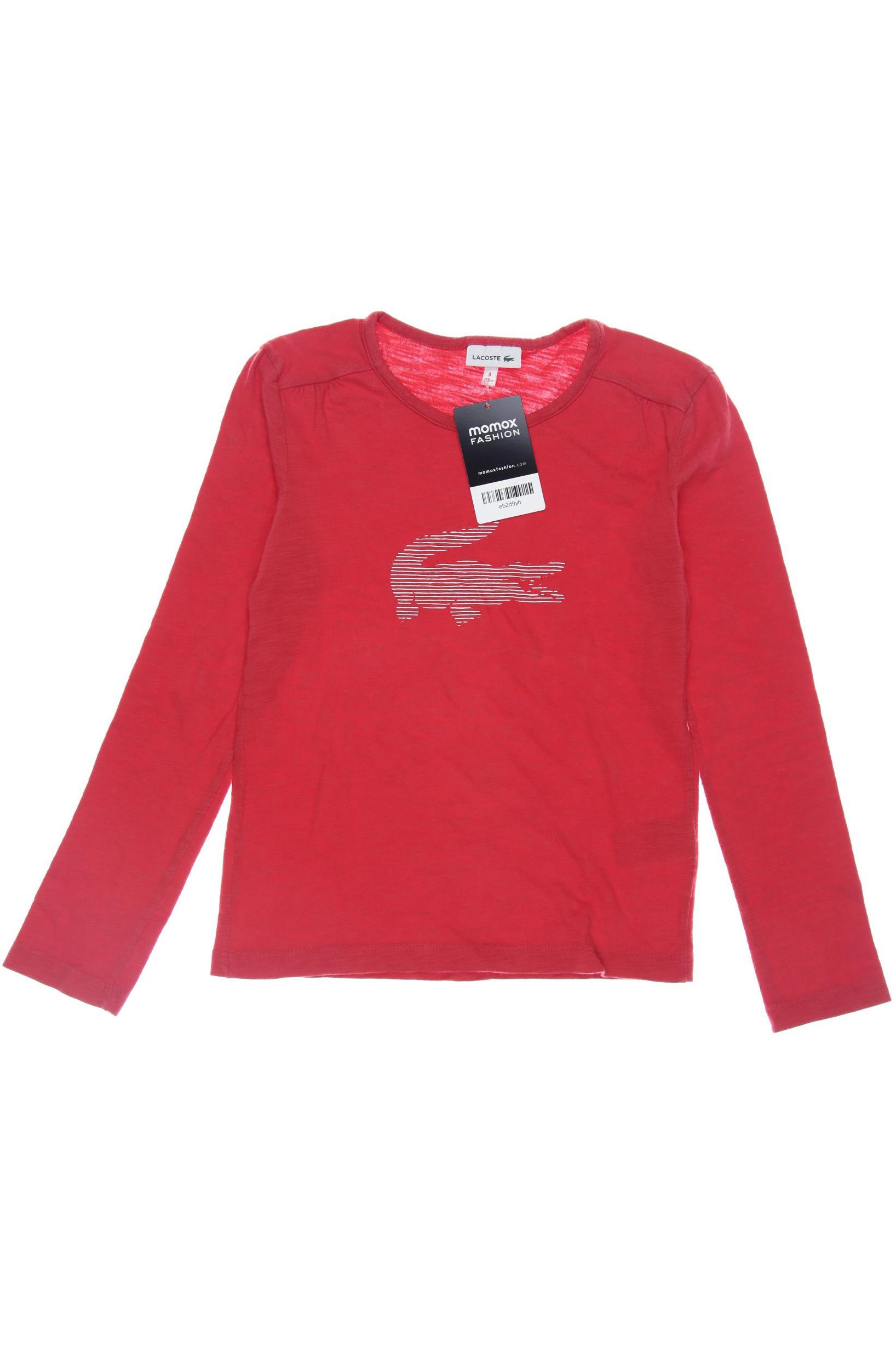 

Lacoste Damen Langarmshirt, rot, Gr. 128