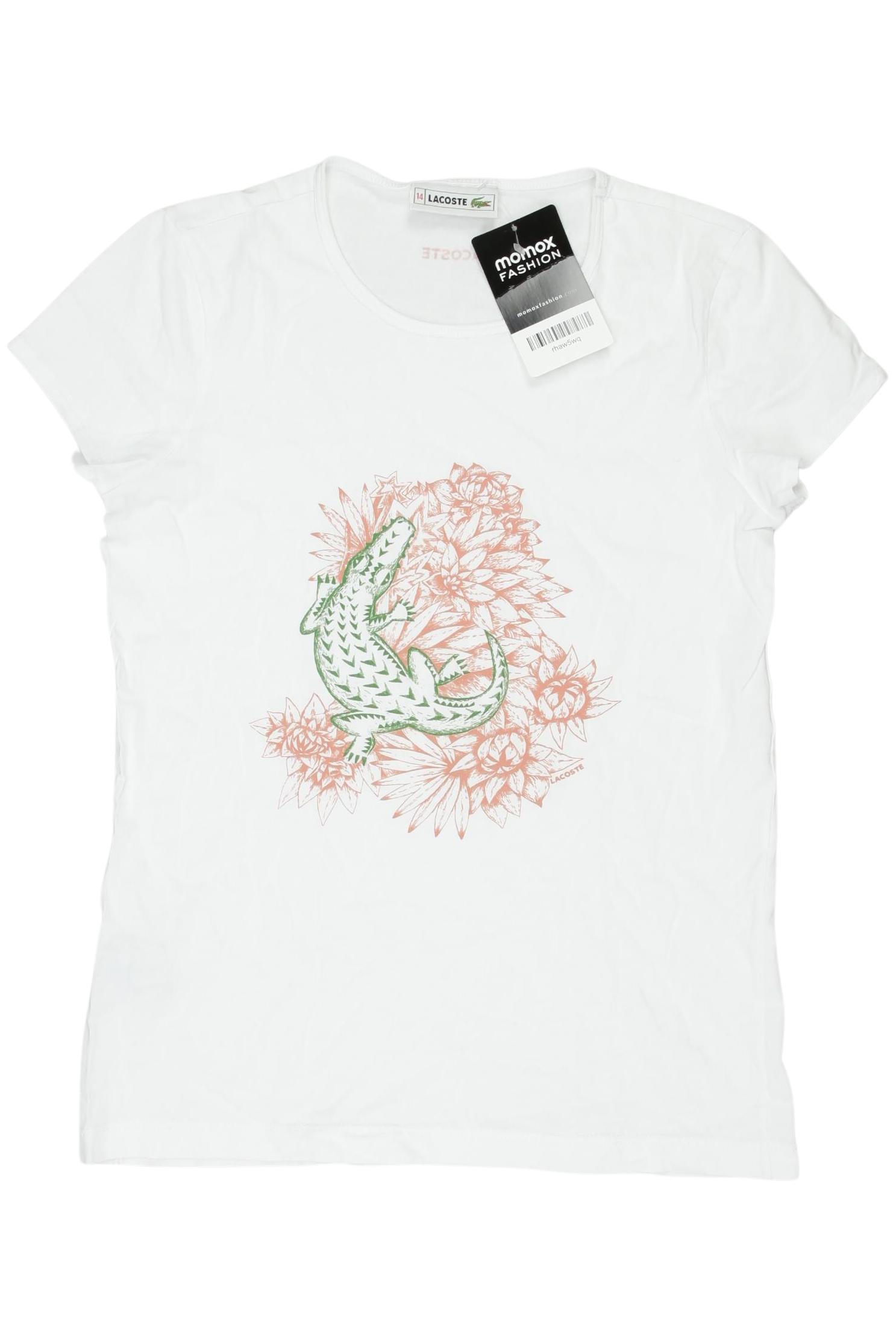 

Lacoste Damen T-Shirt, weiß, Gr. 164