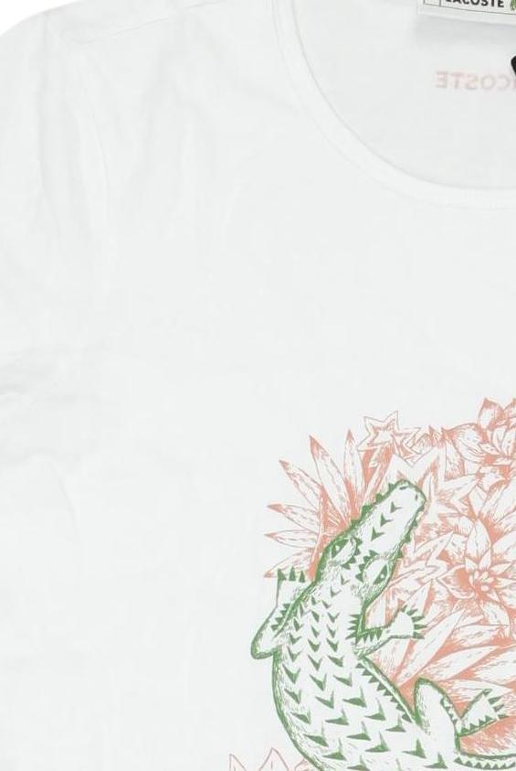 Thumbnail - Lacoste Mädchen T-Shirt, weiß, Gr. 164