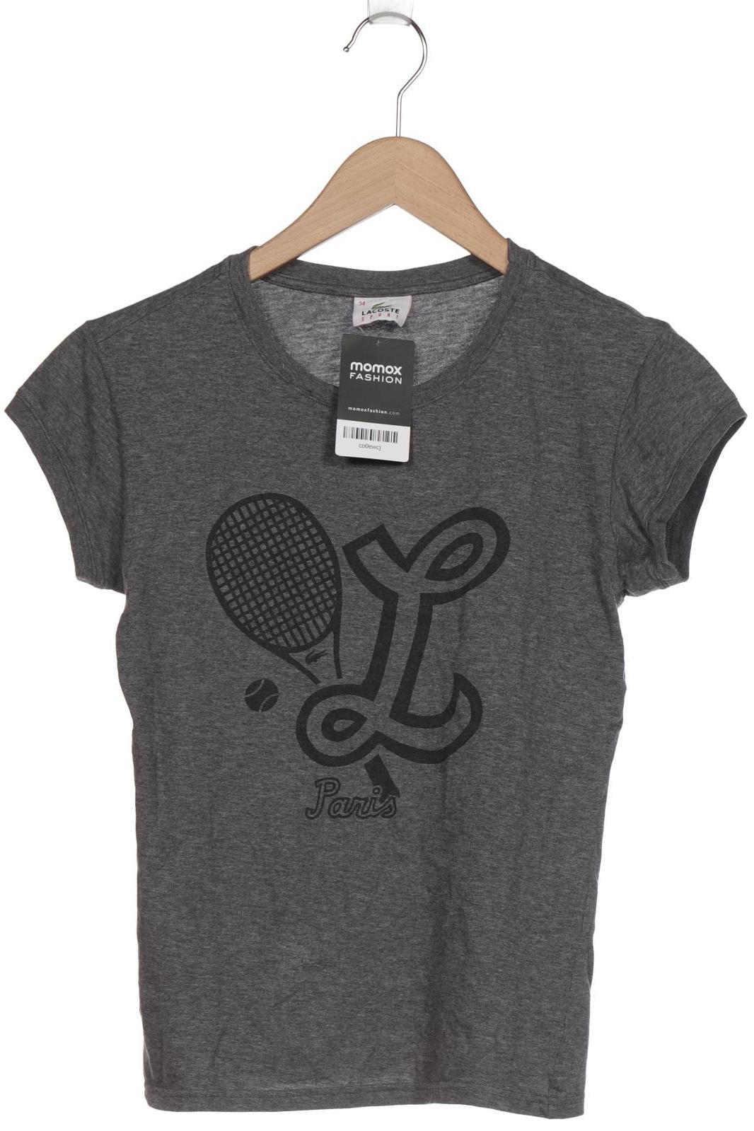 

Lacoste Sport Damen T-Shirt, grau, Gr. 34