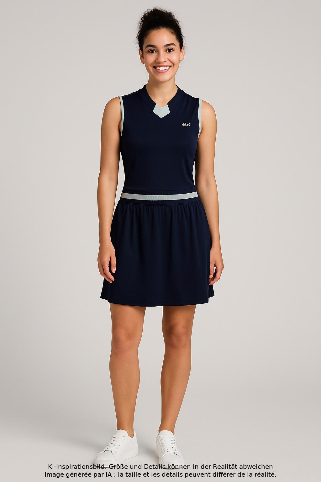 

Lacoste Sport Damen Kleid, mehrfarbig, Gr. 34