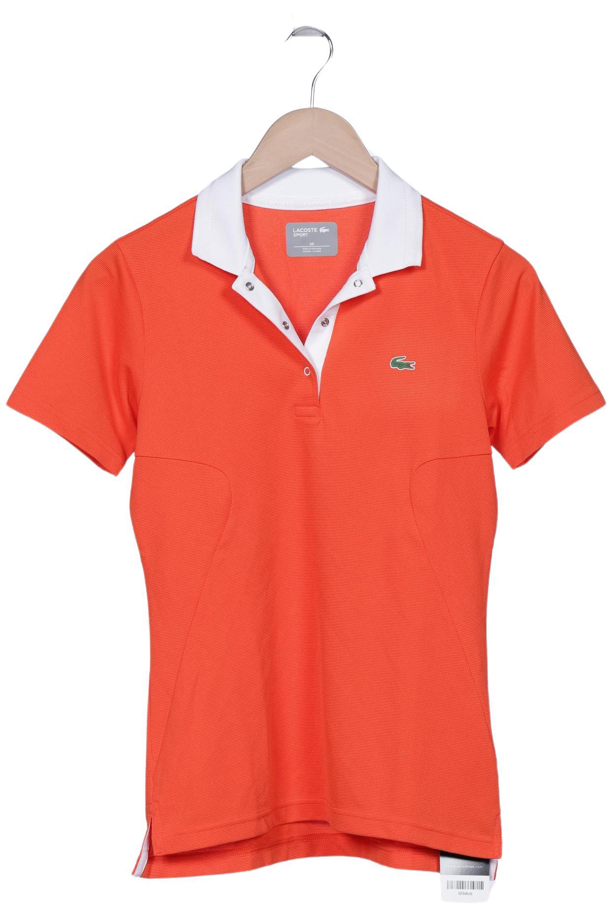 

Lacoste Sport Damen Poloshirt, orange, Gr. 36