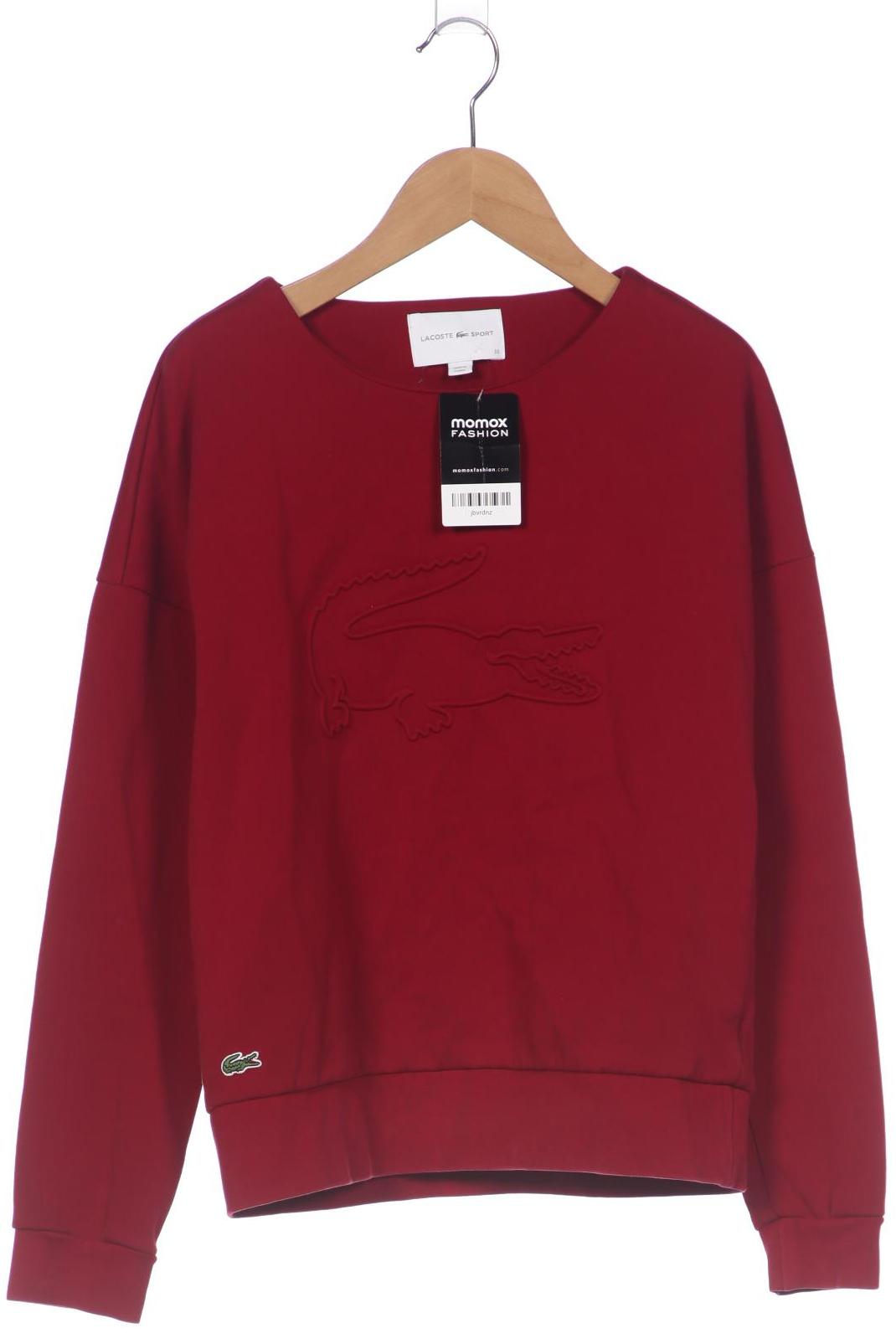 

Lacoste Sport Damen Sweatshirt, bordeaux, Gr. 36