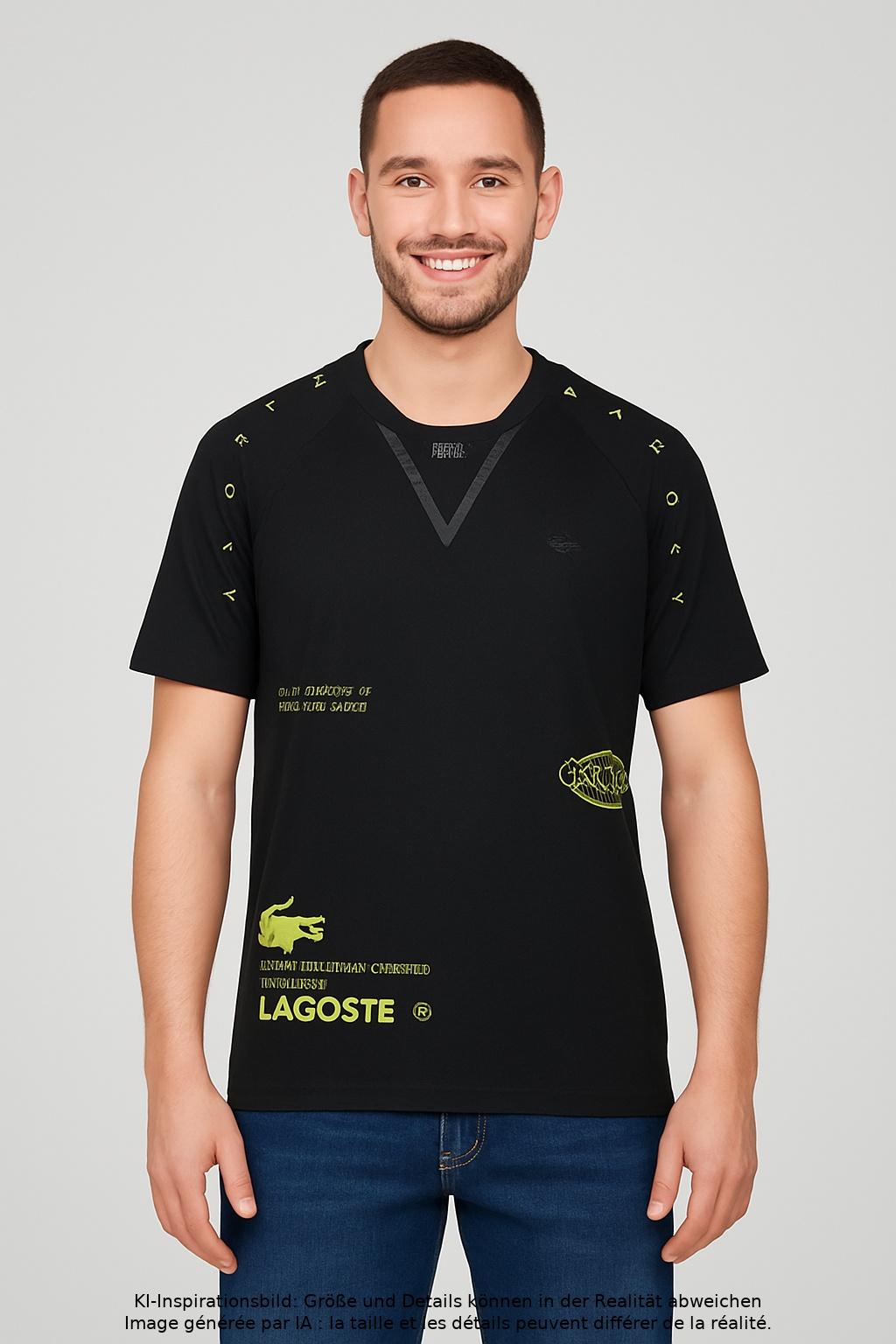 

Lacoste Sport Herren T-Shirt, neon, Gr. 48