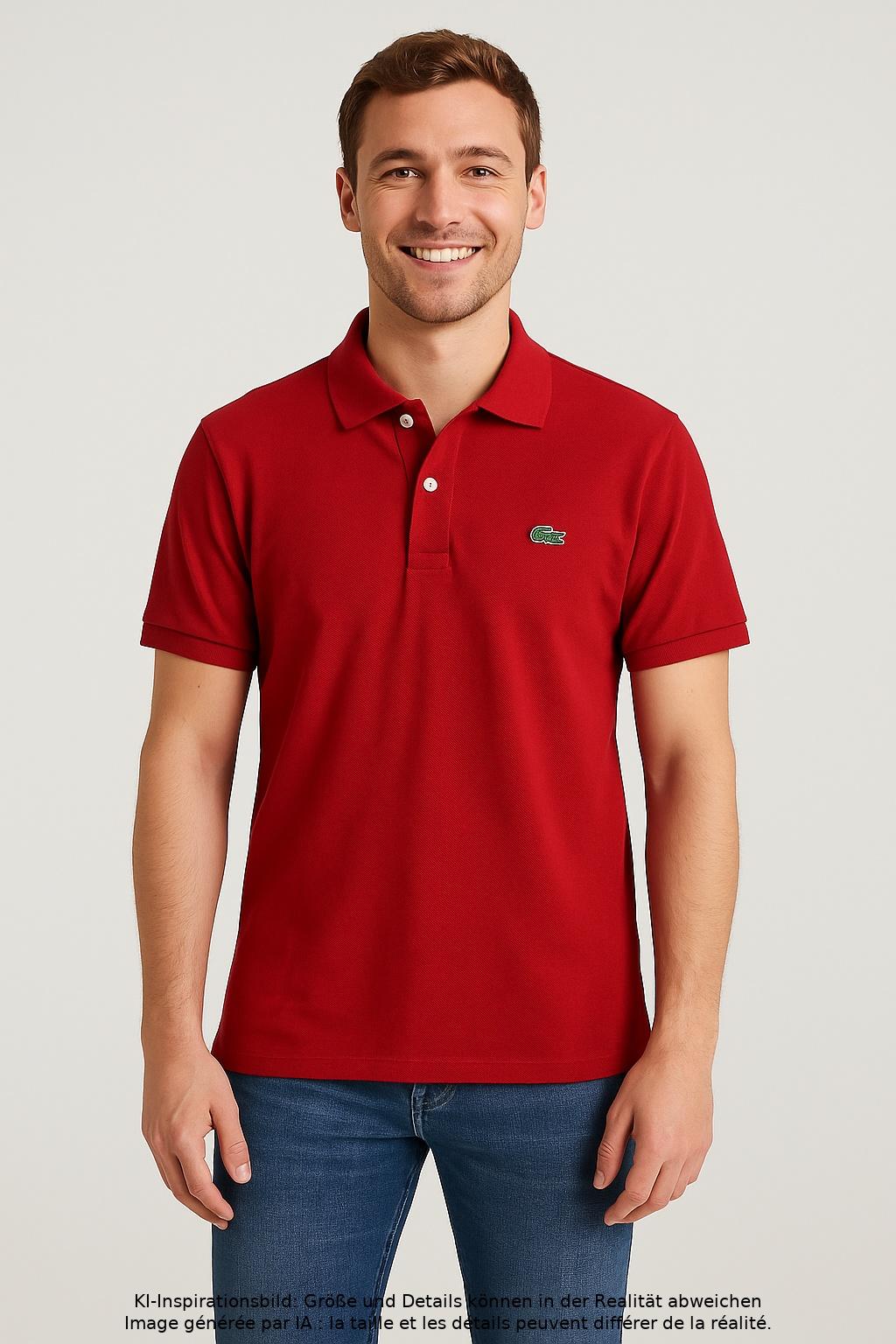 

Lacoste Sport Herren Poloshirt, rot, Gr. 48