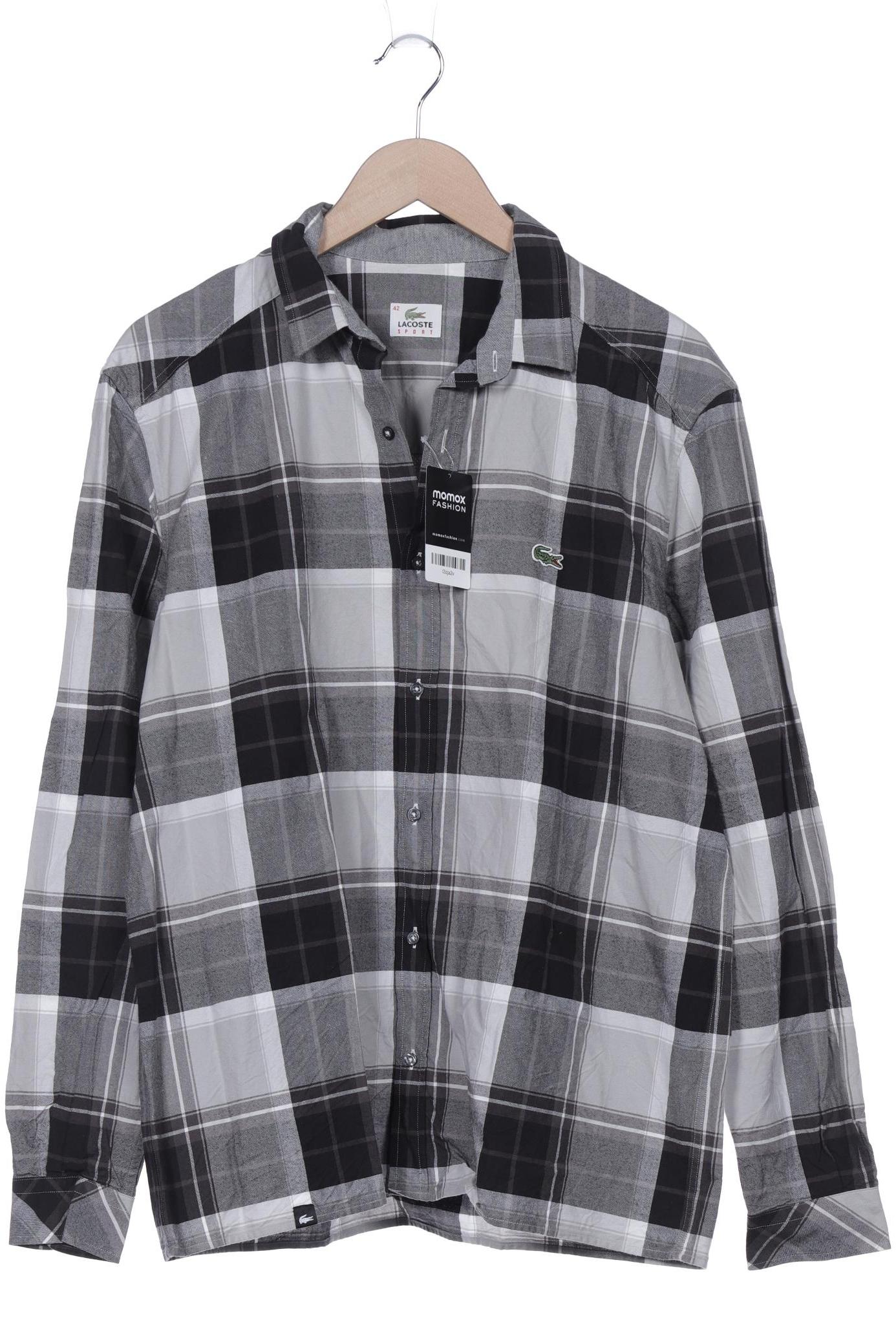 

Lacoste Sport Herren Hemd, grau, Gr. 42