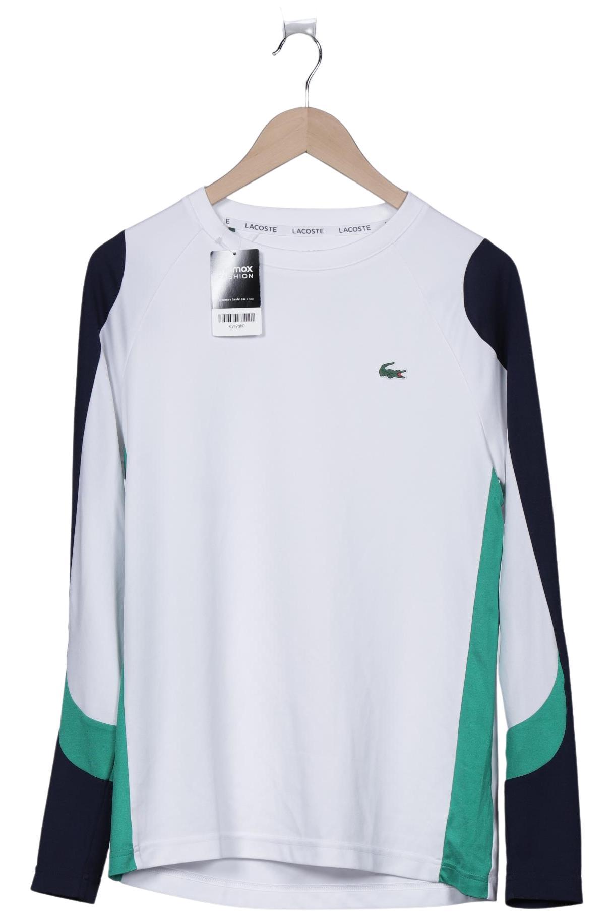 

Lacoste Sport Herren Langarmshirt, weiß, Gr. 48
