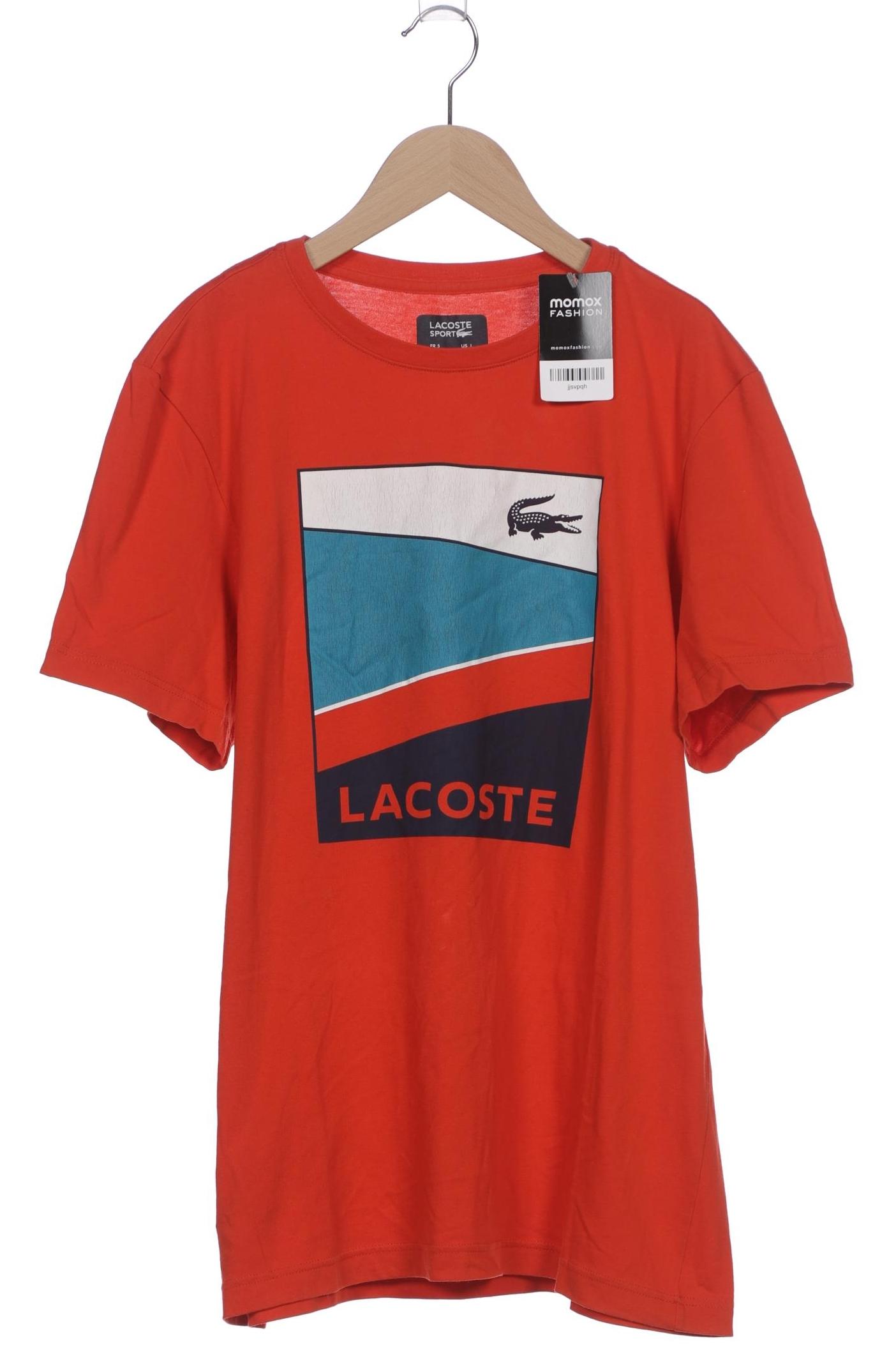 

Lacoste Sport Herren T-Shirt, orange, Gr. 52