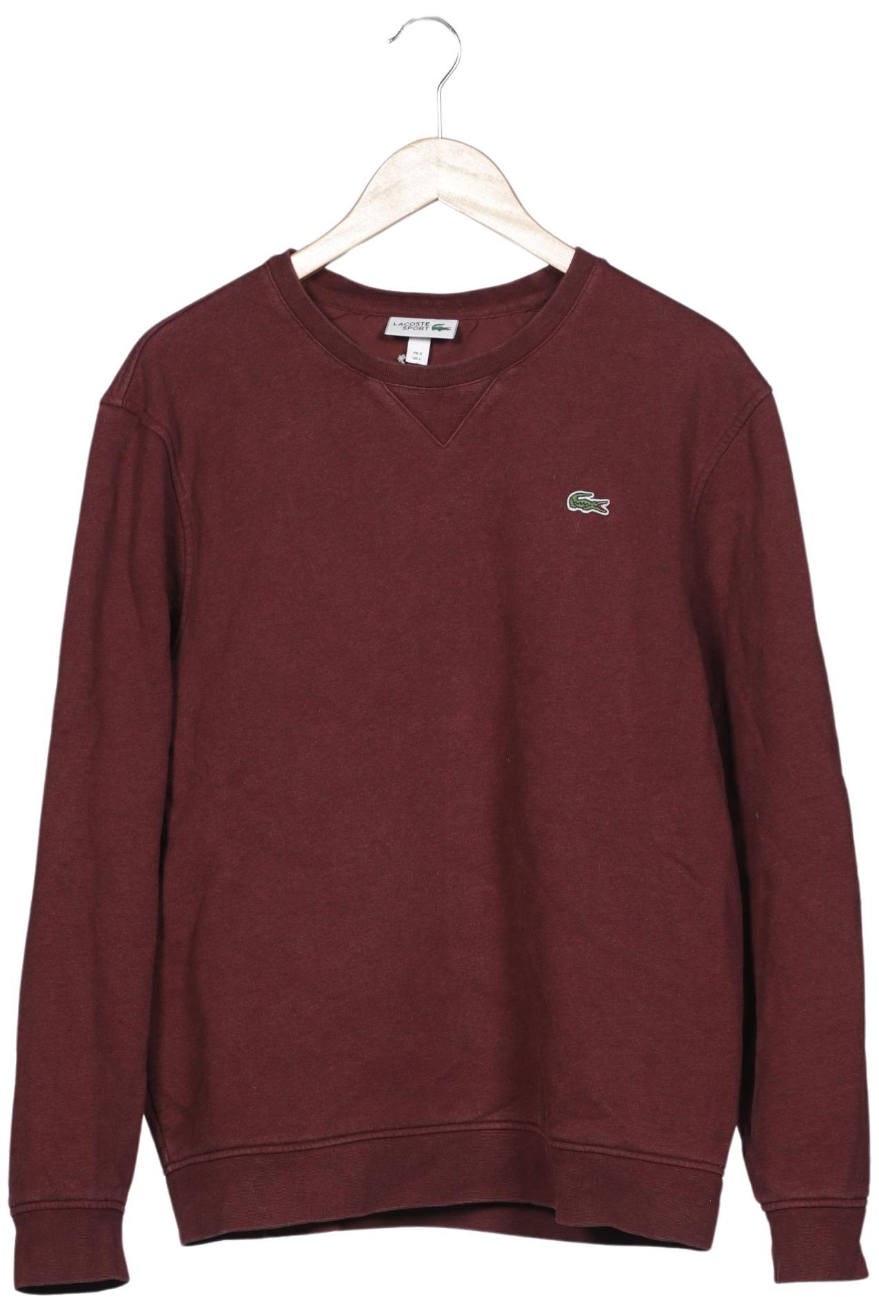 

Lacoste Sport Herren Sweatshirt, bordeaux, Gr. 52
