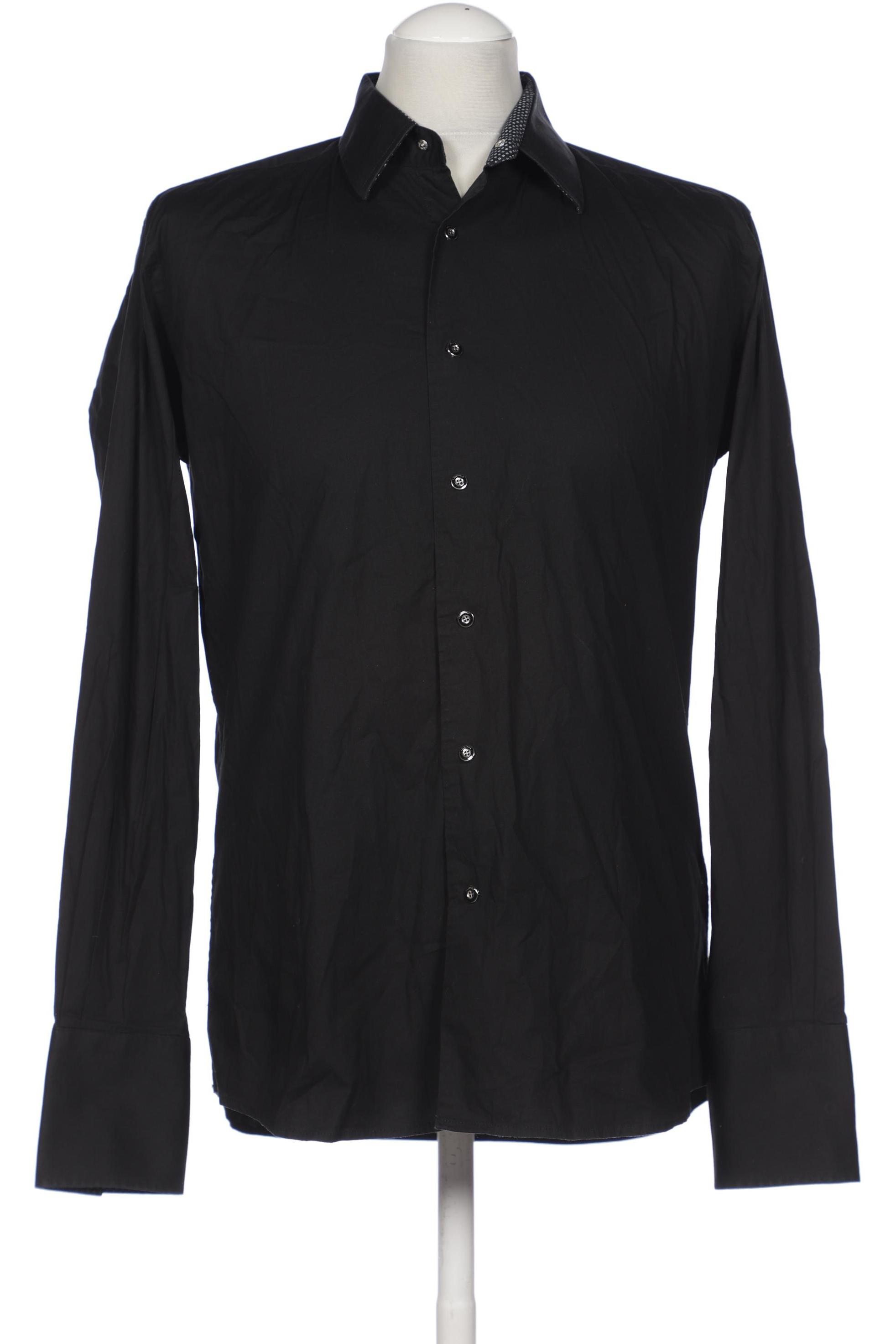 

Lagerfeld Herren Hemd, schwarz