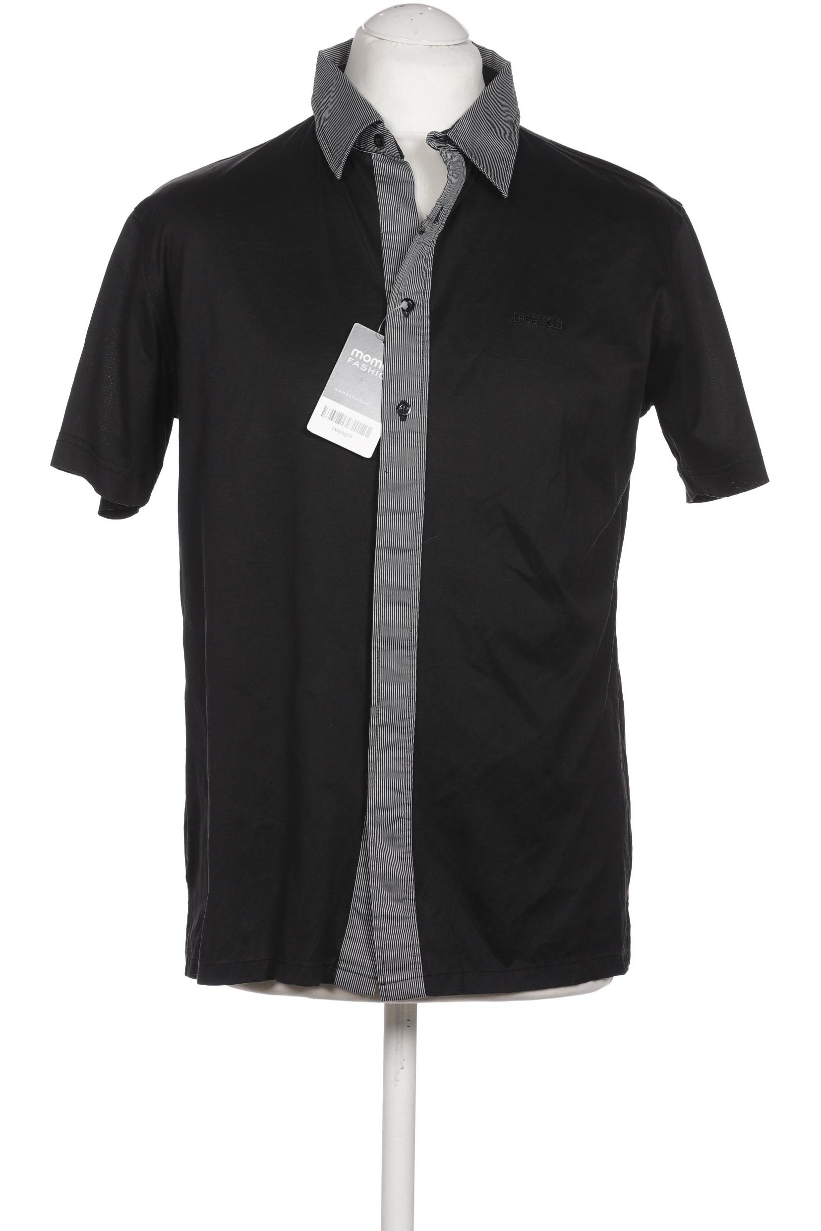 

Lagerfeld Herren Hemd, schwarz