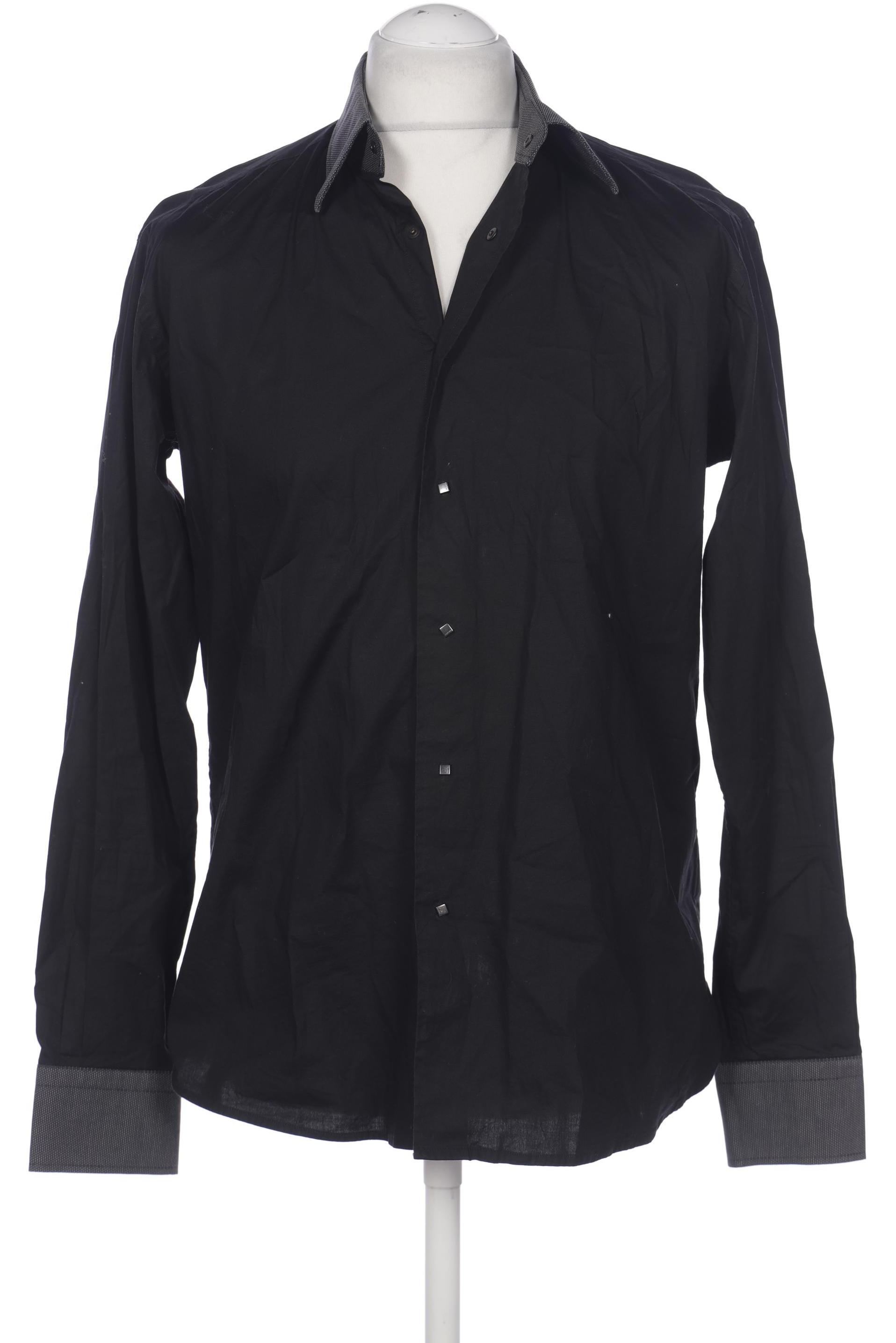 

Lagerfeld Herren Hemd, schwarz, Gr. 52